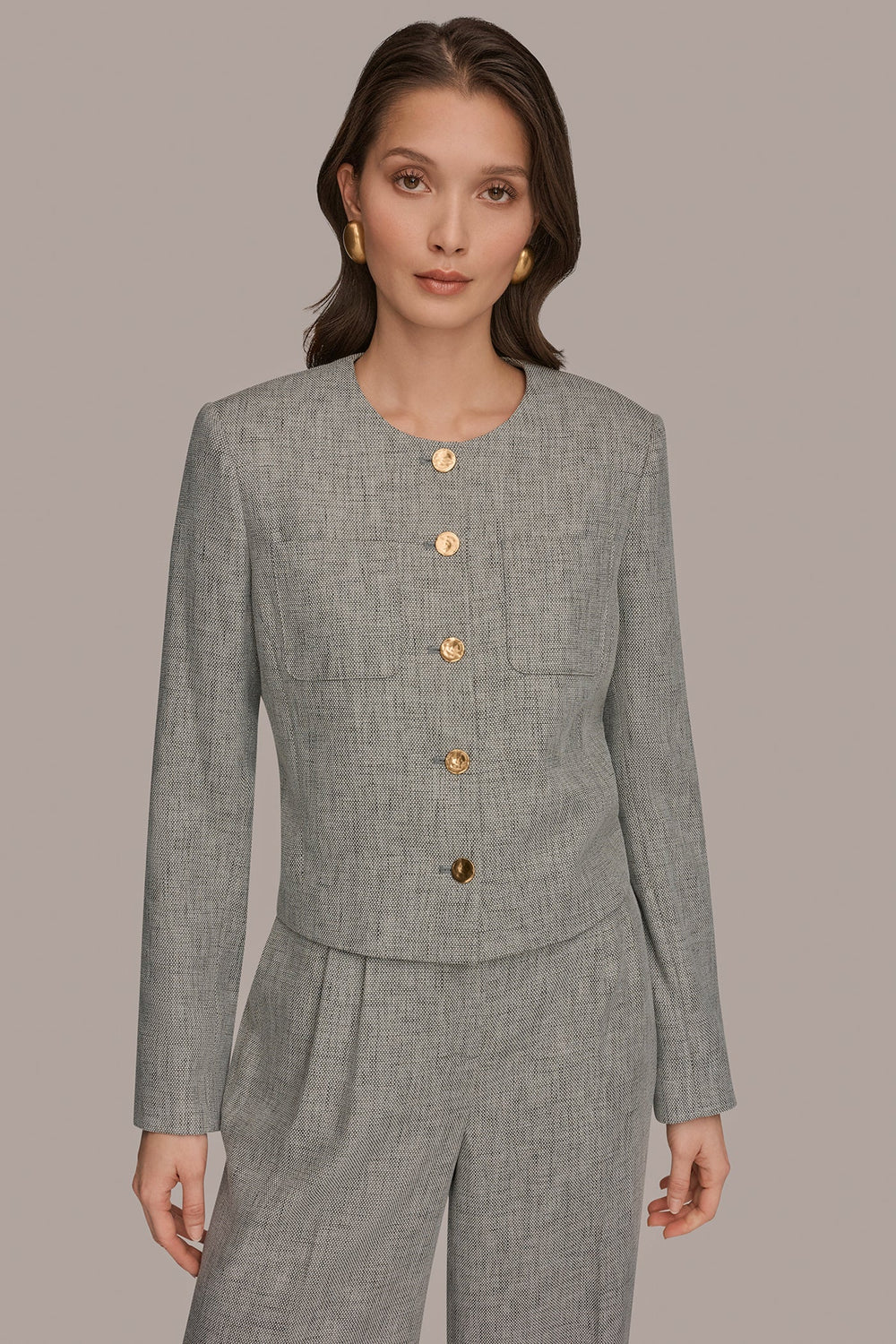 Donna Karan | CROPPED LADY JACKET
