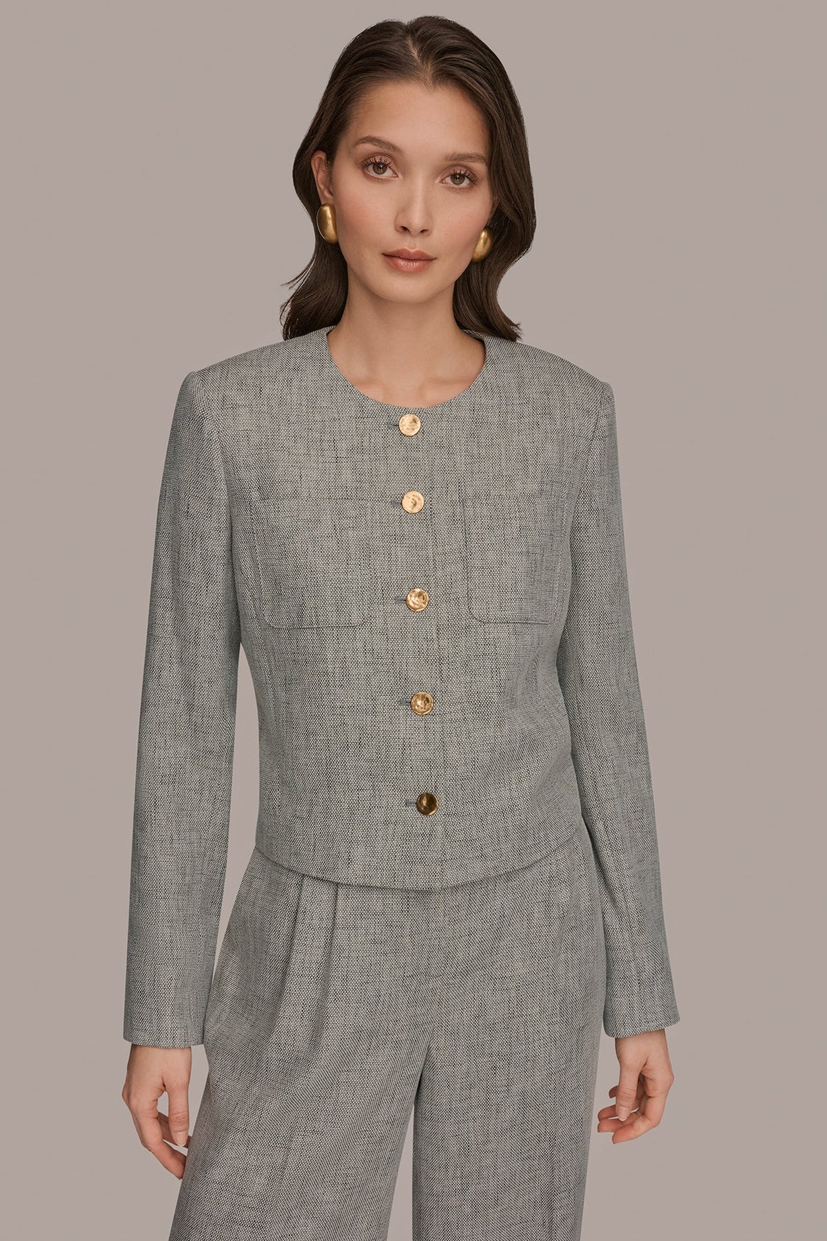 Donna Karan | CROPPED LADY JACKET