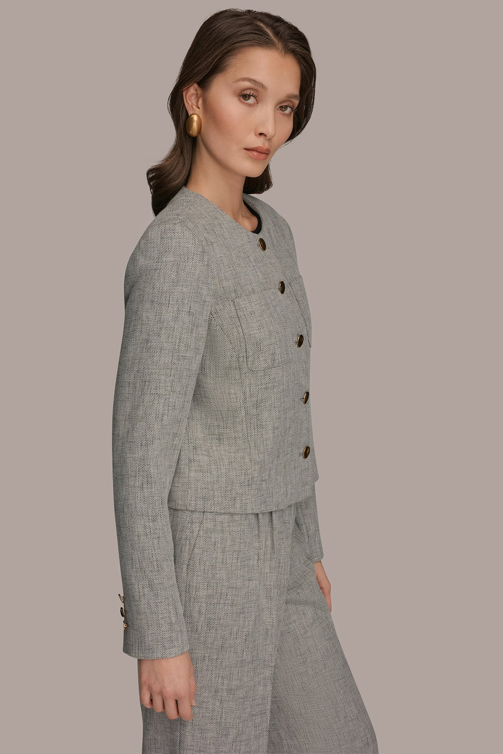Donna Karan | CROPPED LADY JACKET