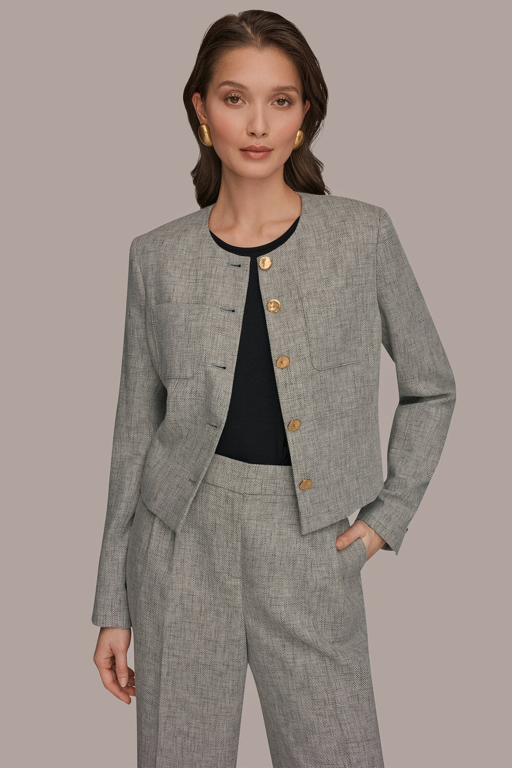 Donna Karan | CROPPED LADY JACKET