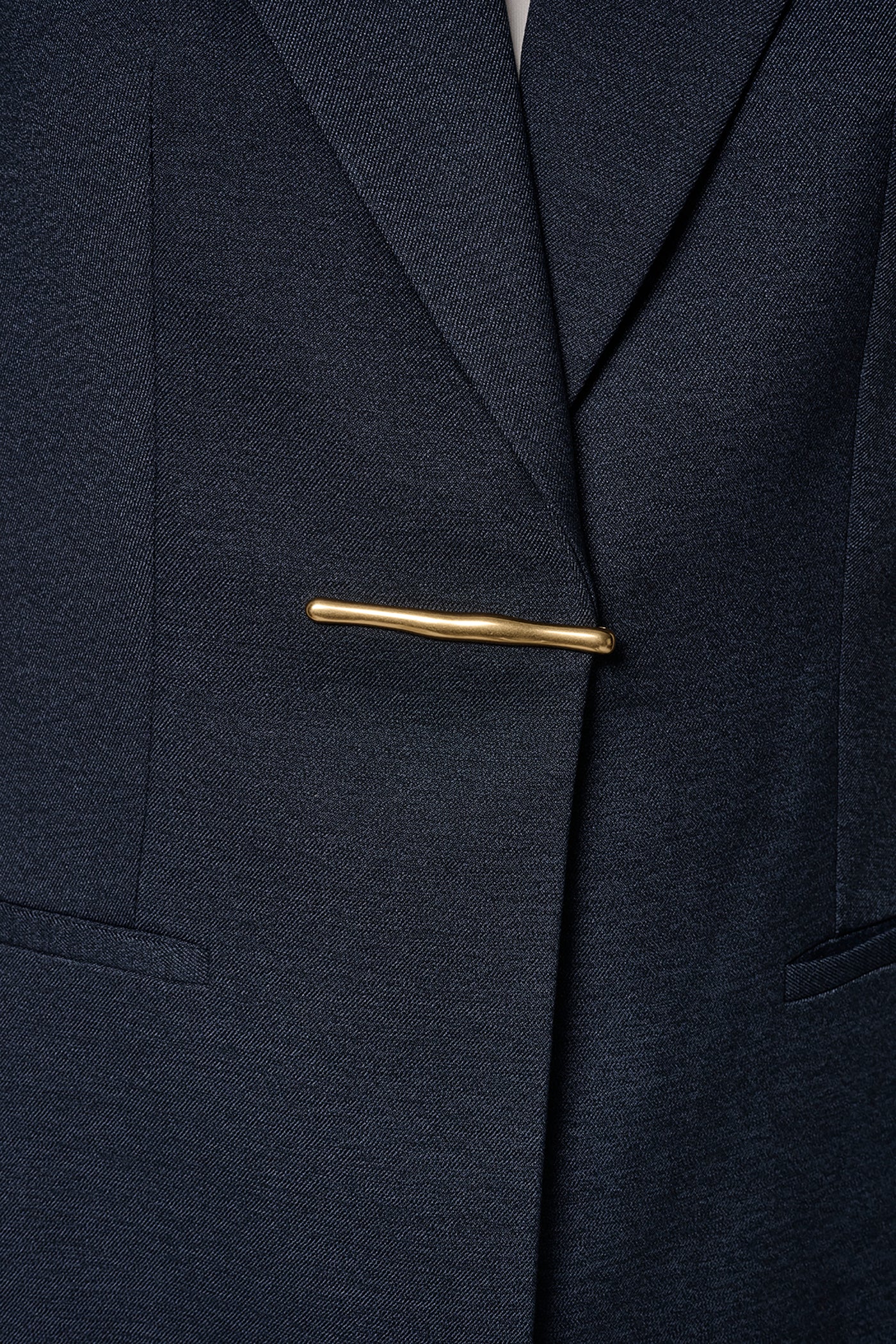 Donna Karan | GOLD BAR LONGLINE BLAZER