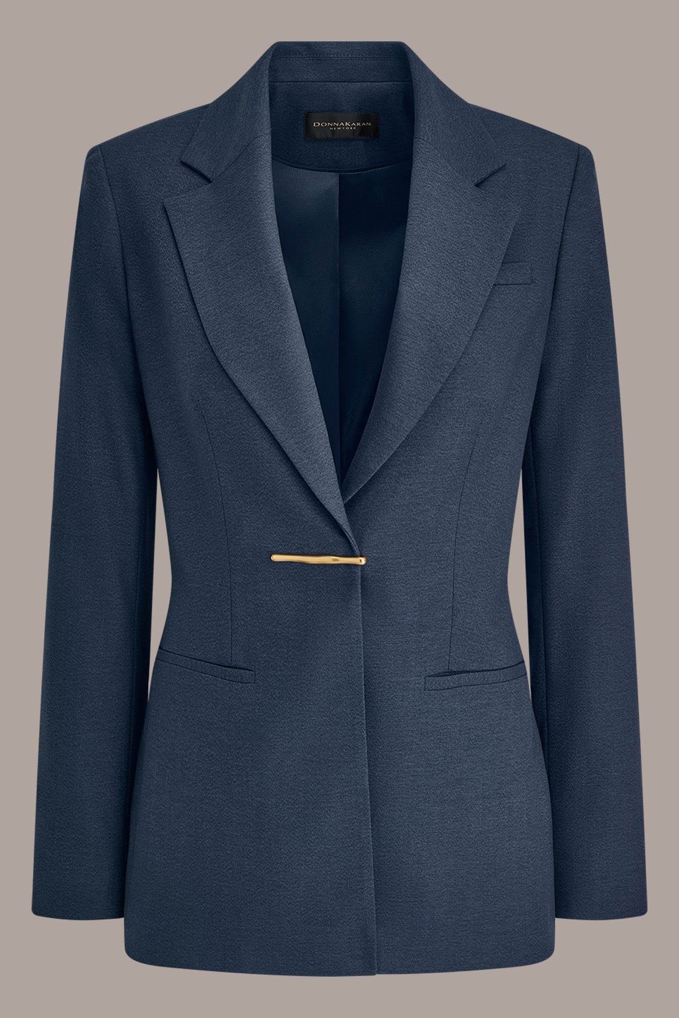 Donna Karan | GOLD BAR LONGLINE BLAZER