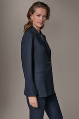 Donna Karan | GOLD BAR LONGLINE BLAZER