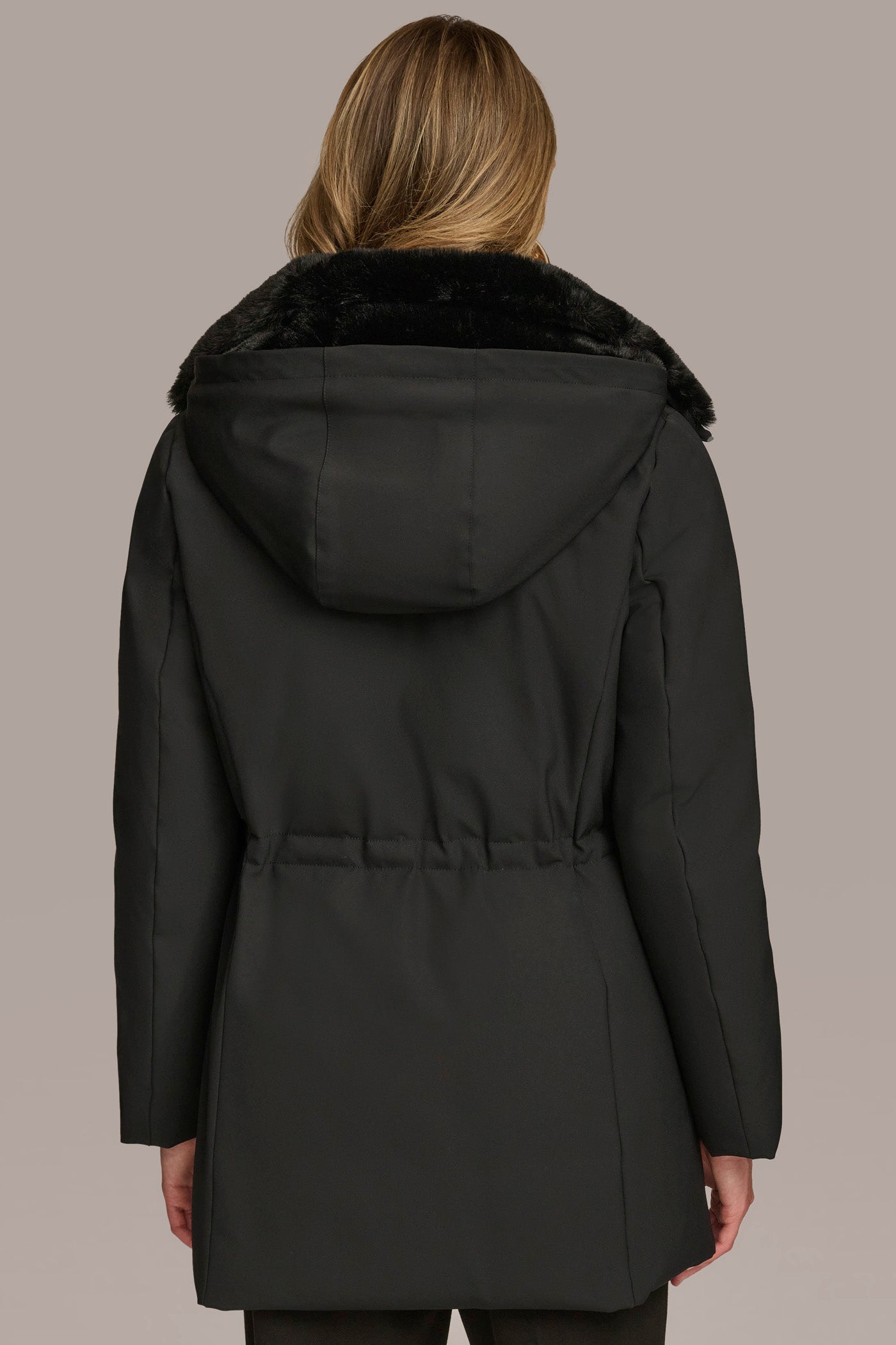 Donna Karan | FAUX FUR LINED PUFFER