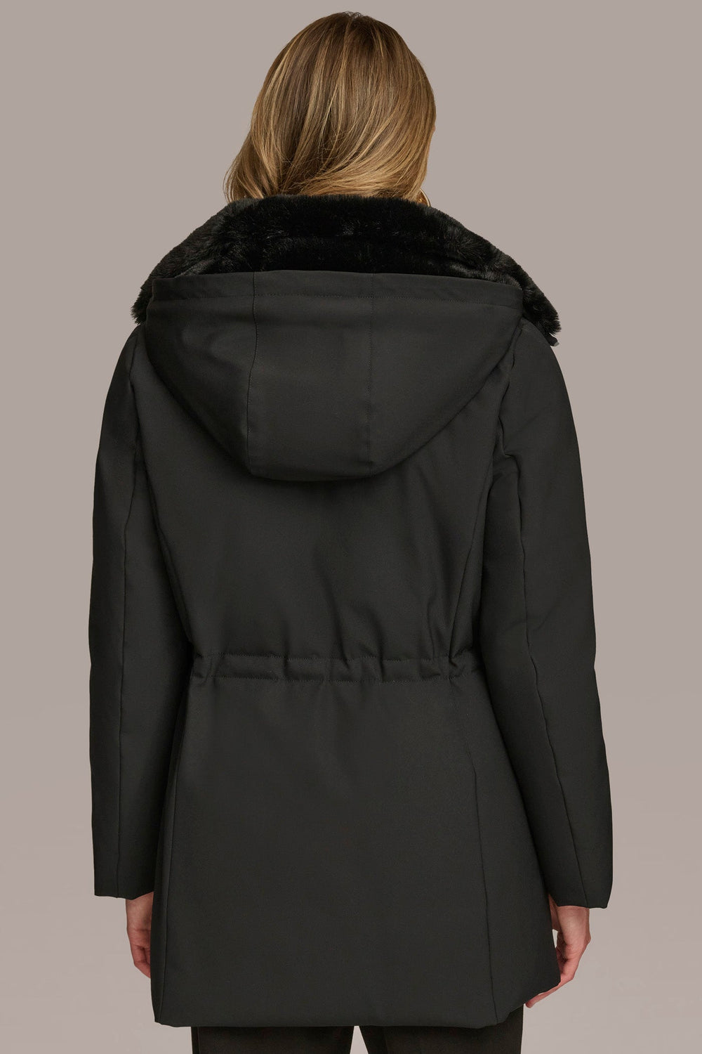 Donna Karan | FAUX FUR LINED PUFFER