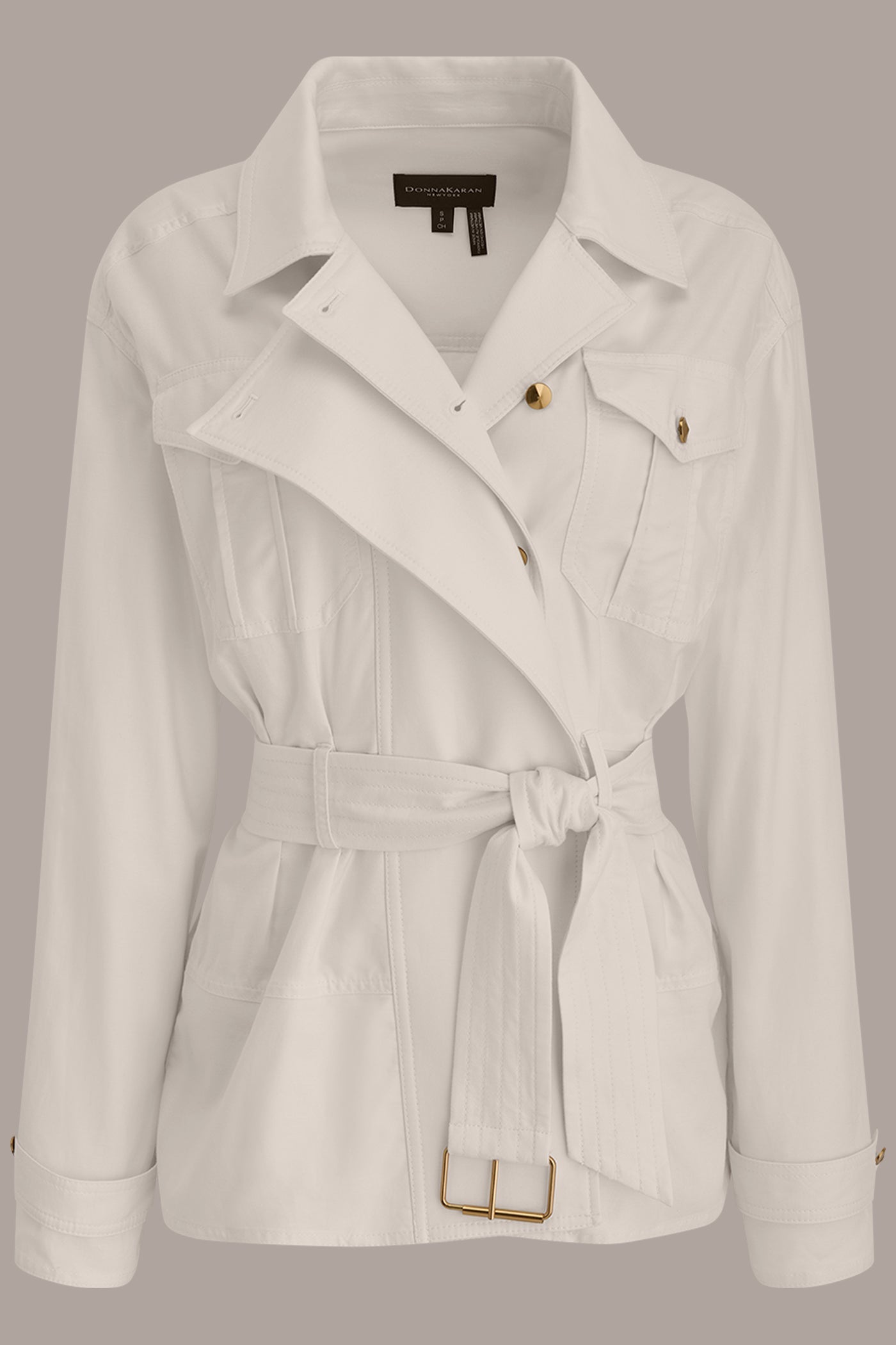 Donna Karan | BELTED UTILITY JACKET