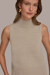 Donna Karan | SLEEVELESS A-LINE SWEATER