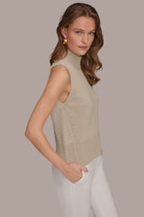 Donna Karan | SLEEVELESS A-LINE SWEATER