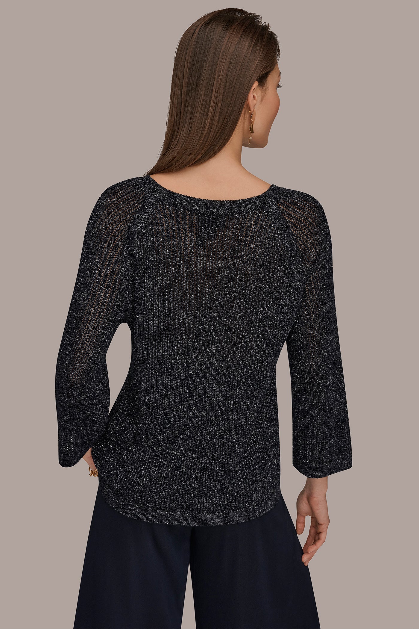 Donna Karan | BOAT NECK DOLMAN SWEATER
