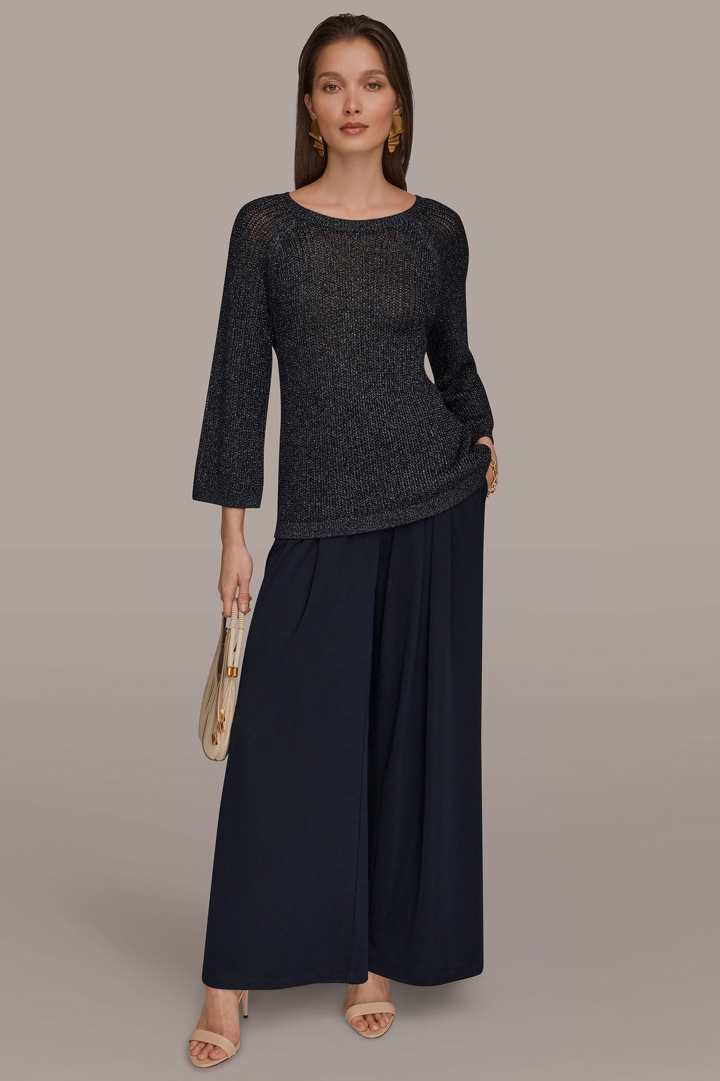 Donna Karan | BOAT NECK DOLMAN SWEATER