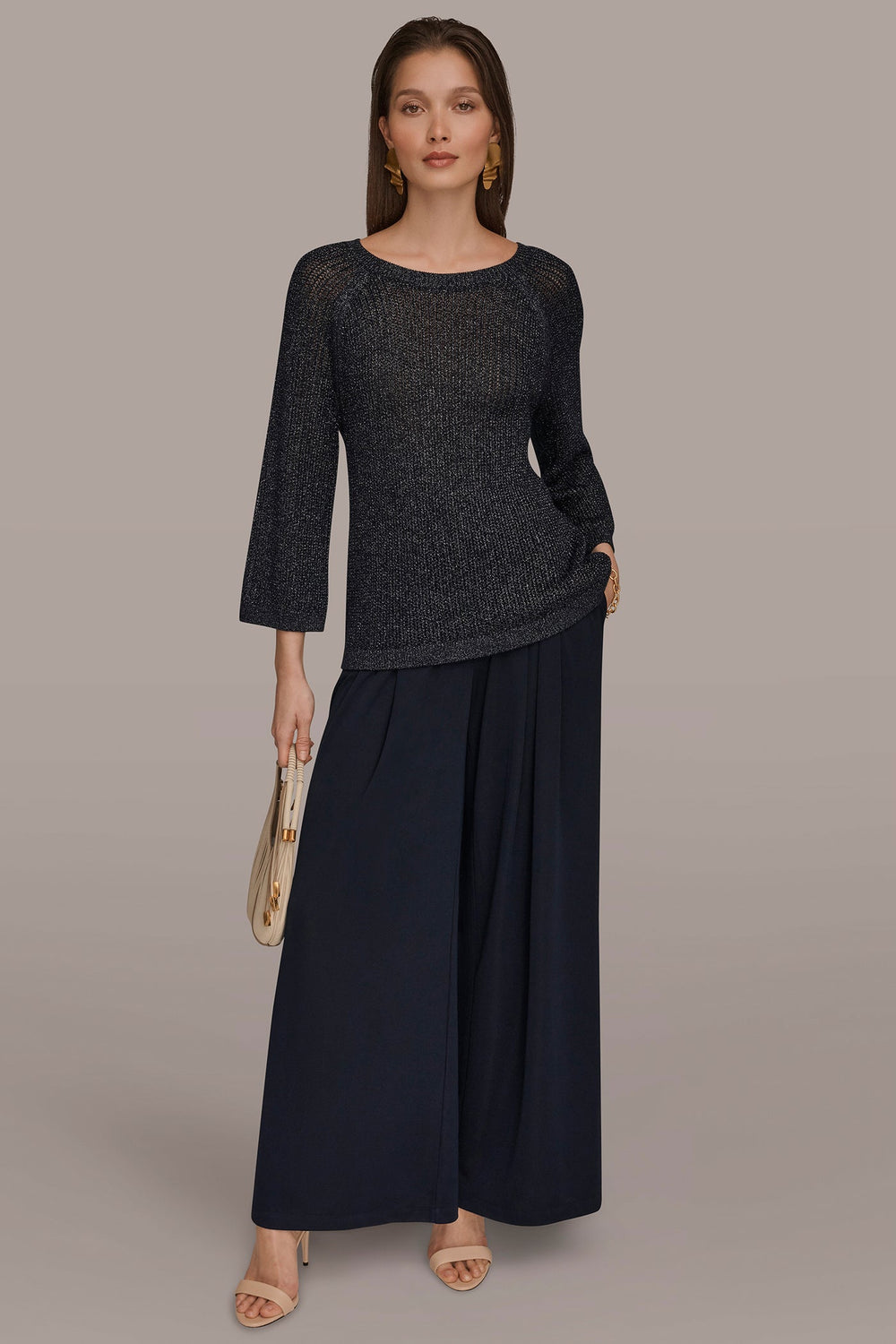 Donna Karan | BOAT NECK DOLMAN SWEATER