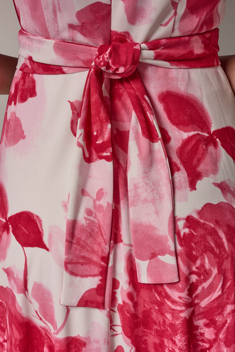 Donna Karan | FLORAL MIDI A-LINE DRESS