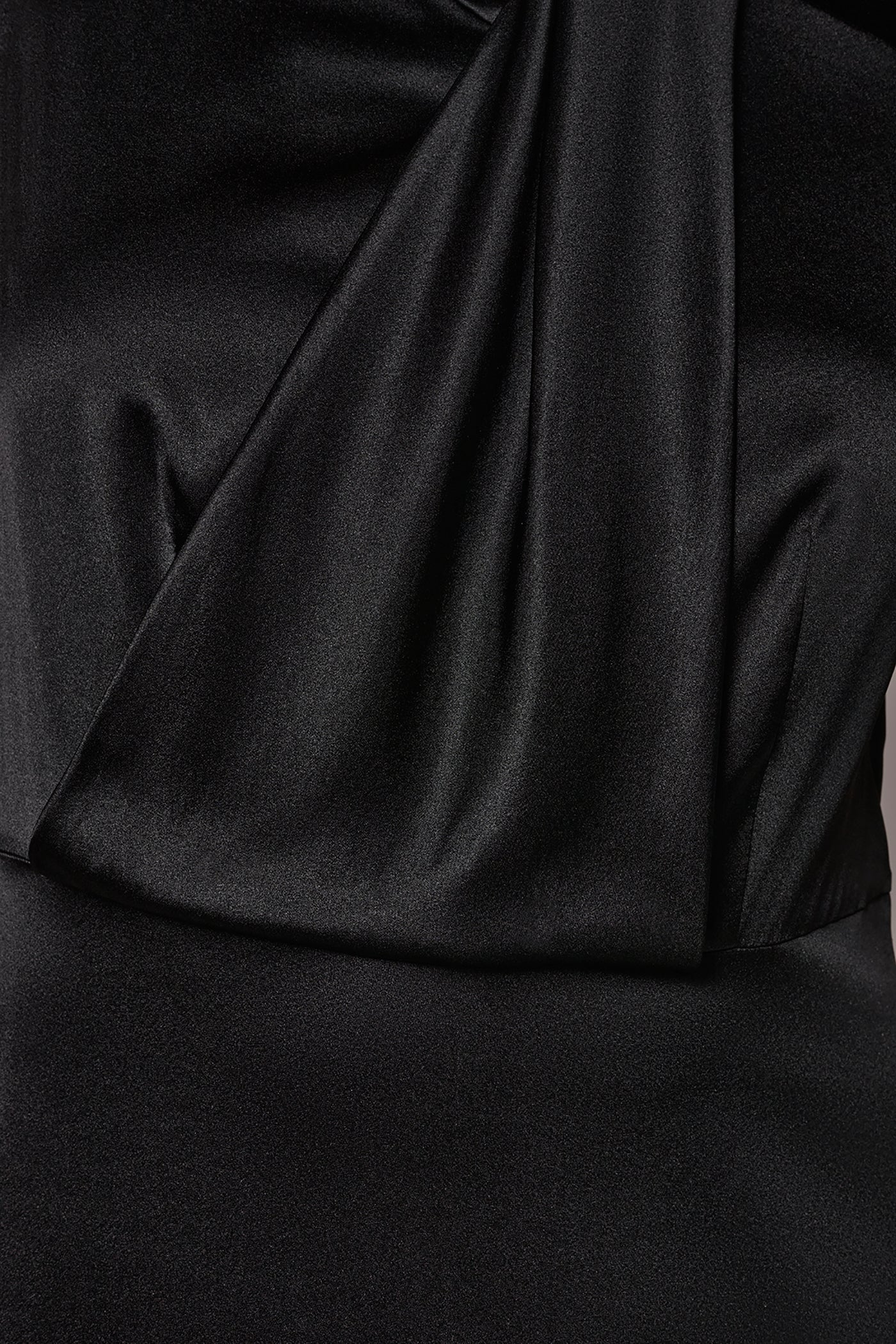 Donna Karan | SILK-CHARMEUSE MIDI A-LINE DRESS