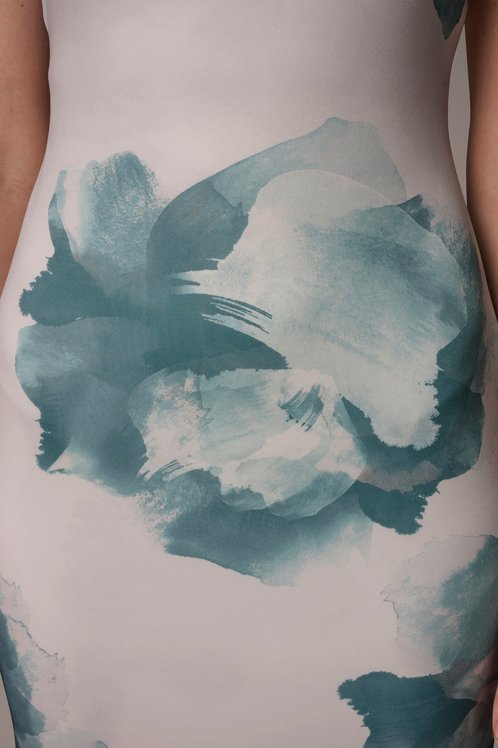 Donna Karan | FLORAL MIDI SHEATH DRESS