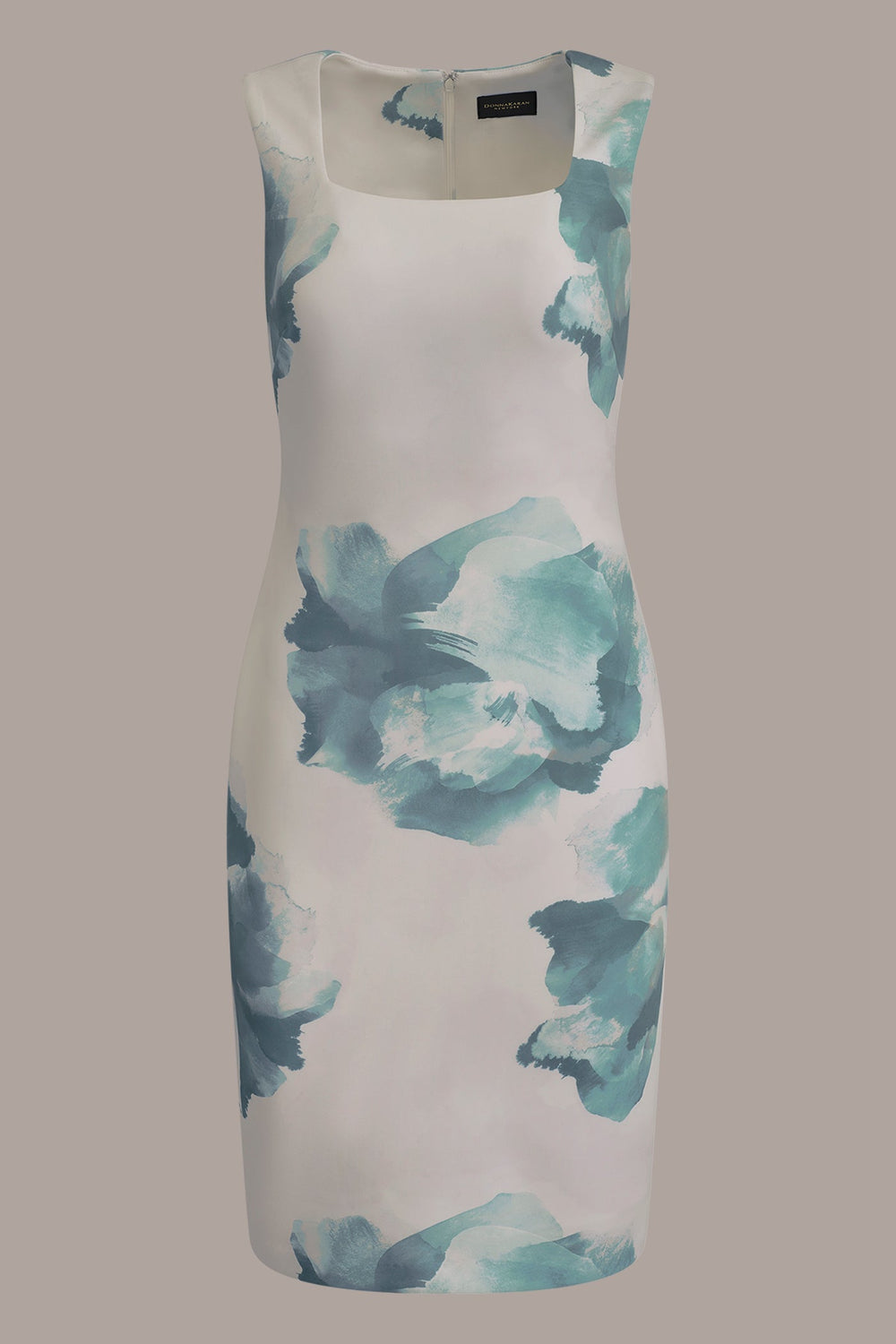 Donna Karan | FLORAL MIDI SHEATH DRESS