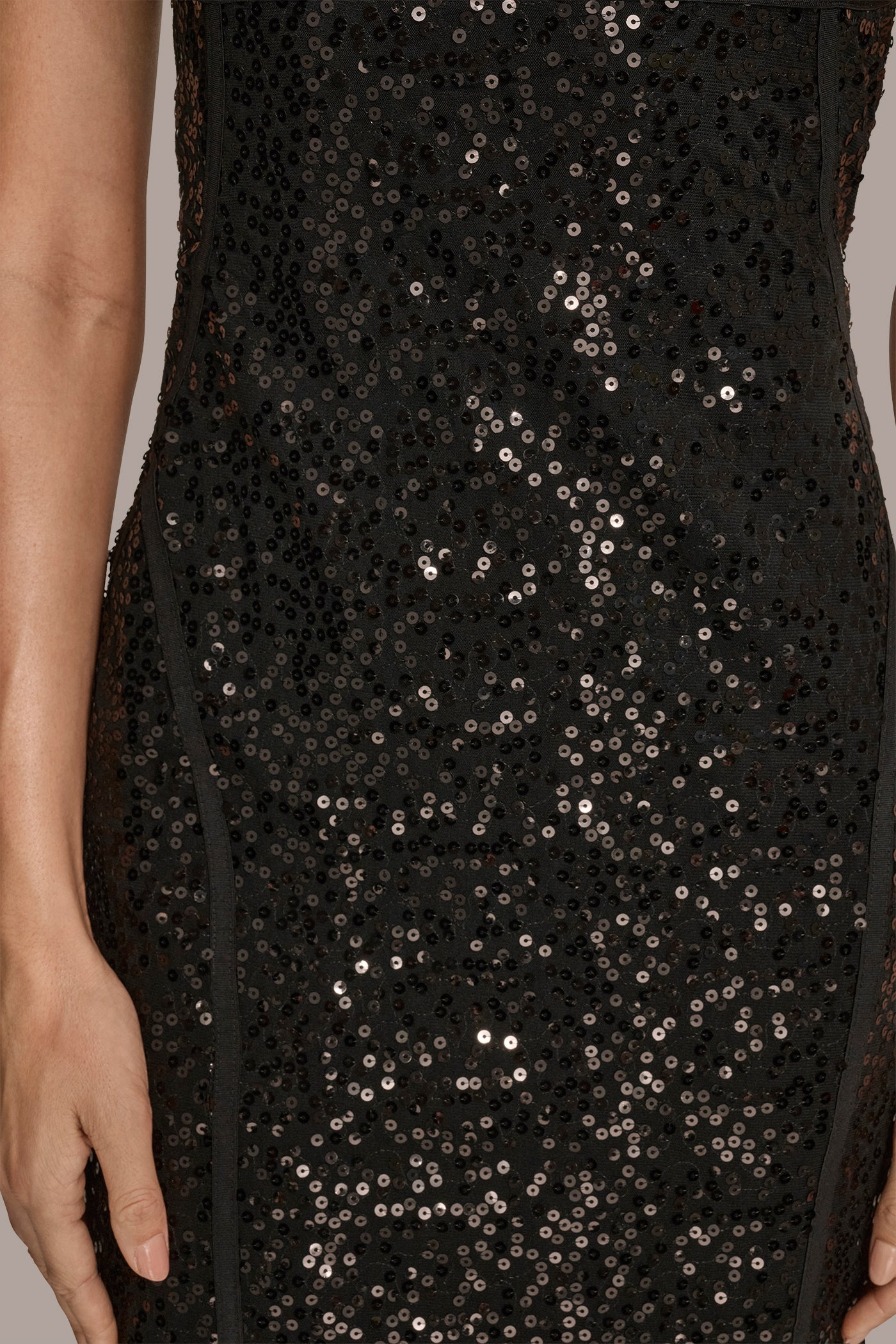 Donna Karan | SEQUINED SEAM DRESS