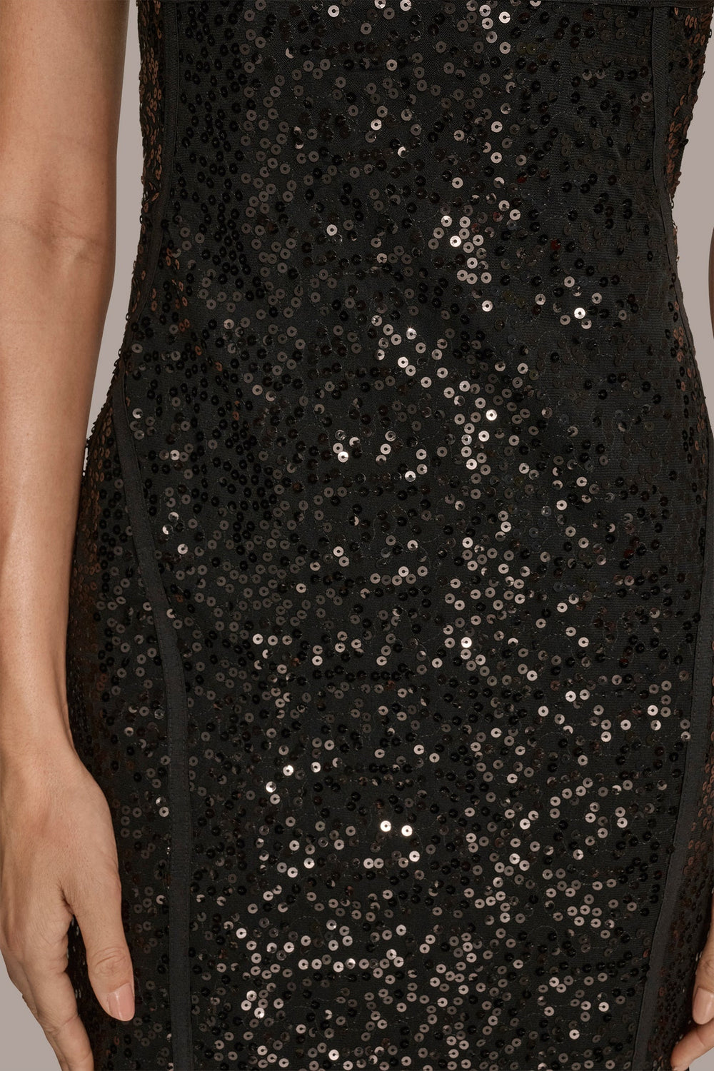 Donna Karan | SEQUINED SEAM DRESS