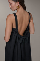 Donna Karan | SLEEVELESS MAXI TRAPEZE DRESS