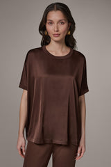 Donna Karan | DOLMAN SLEEVE BLOUSE