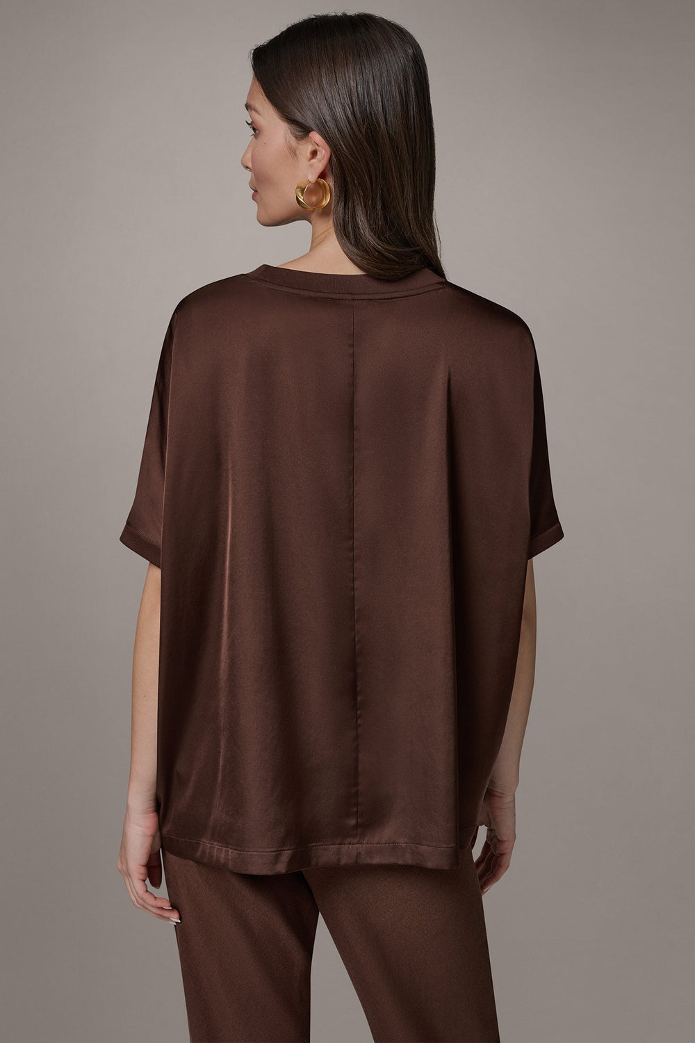 Donna Karan | DOLMAN SLEEVE BLOUSE