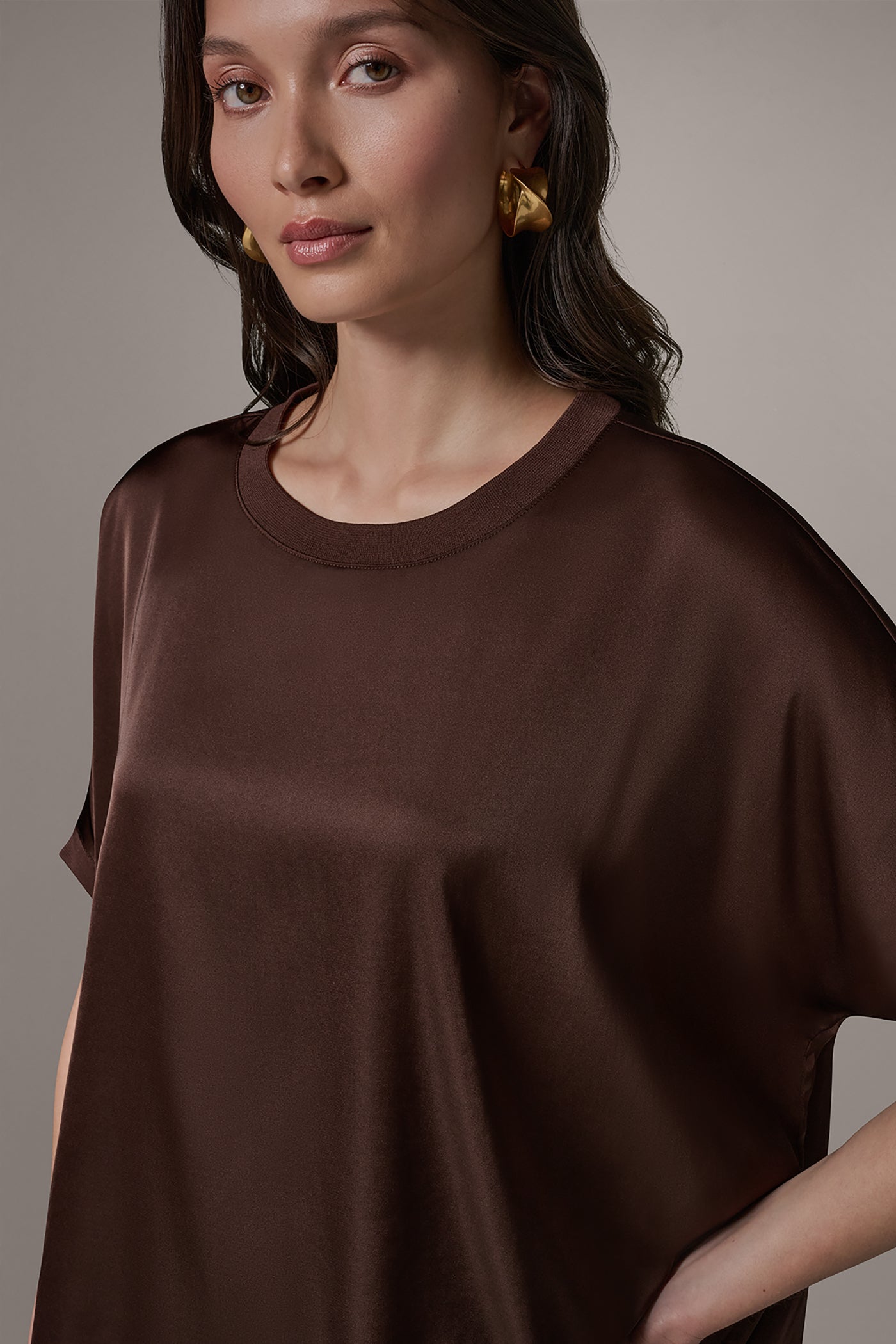 Donna Karan | DOLMAN SLEEVE BLOUSE