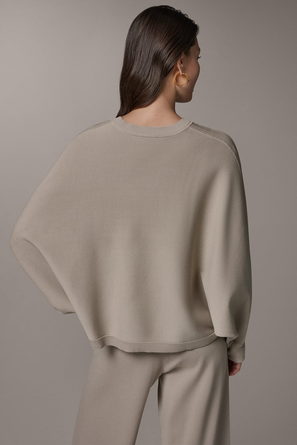 Donna Karan | LONG DOLMAN SLEEVE SWEATER