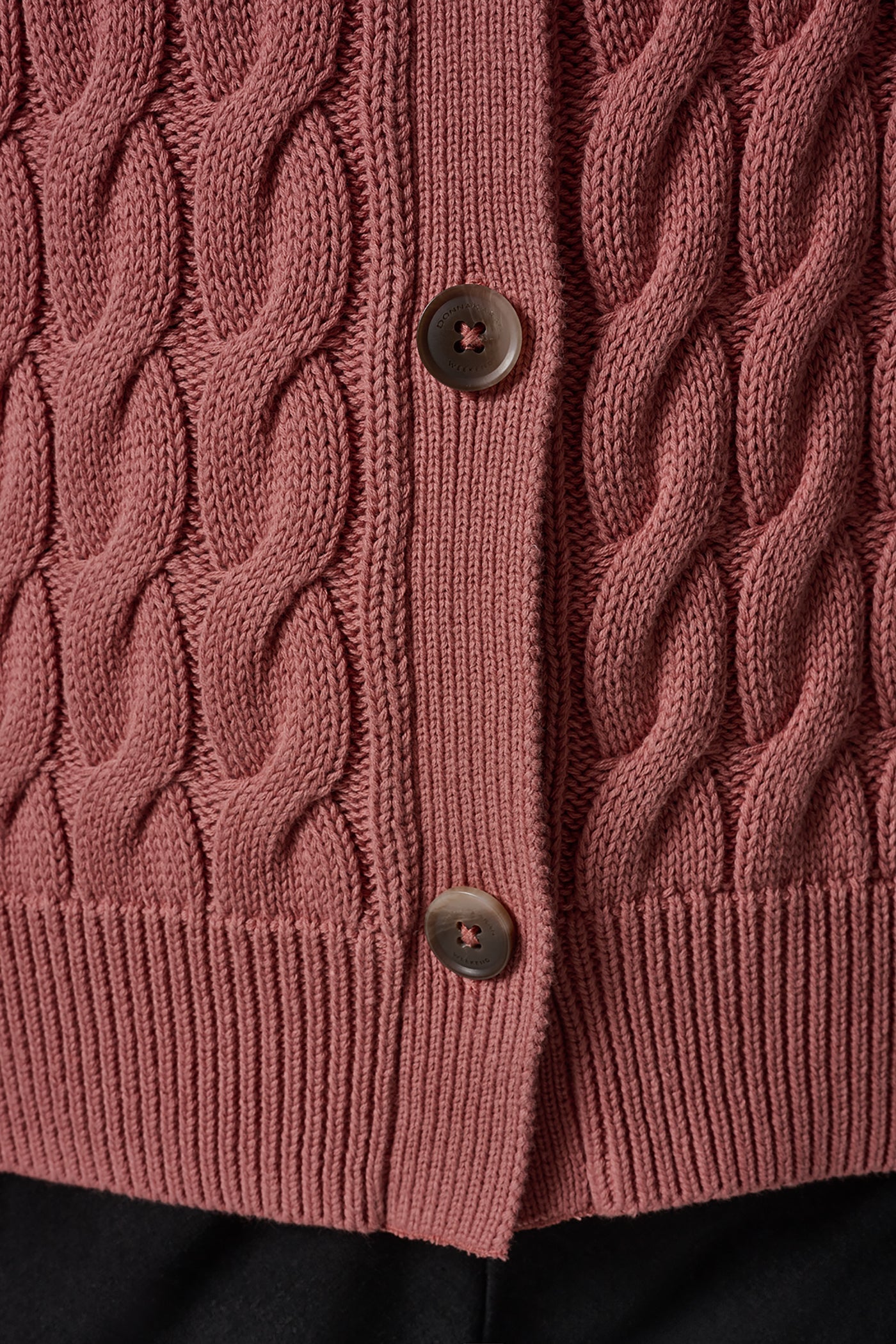 Donna Karan | SLEEVELESS CABLE KNIT VEST