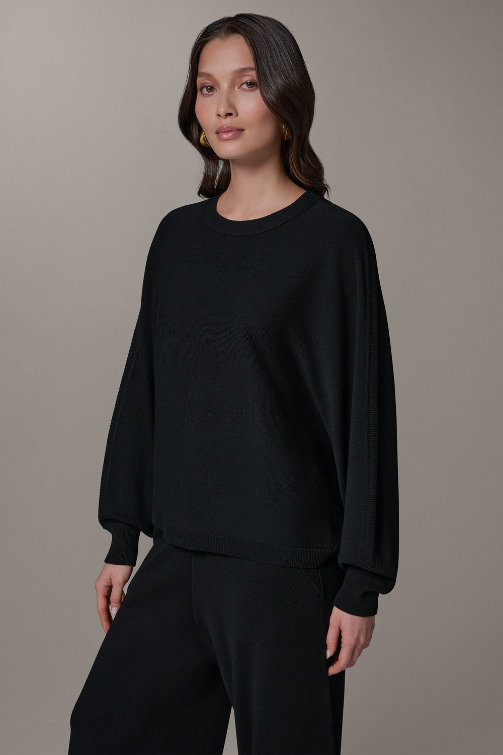 Donna Karan | LONG DOLMAN SLEEVE SWEATER