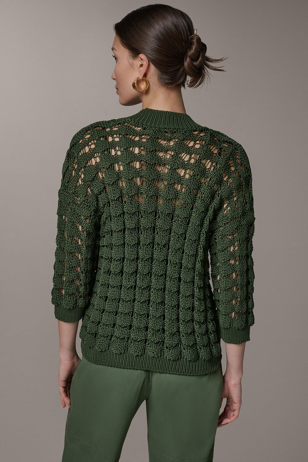 Donna Karan | 3/4 SLEEVE SWEATER