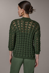 Donna Karan | 3/4 SLEEVE SWEATER