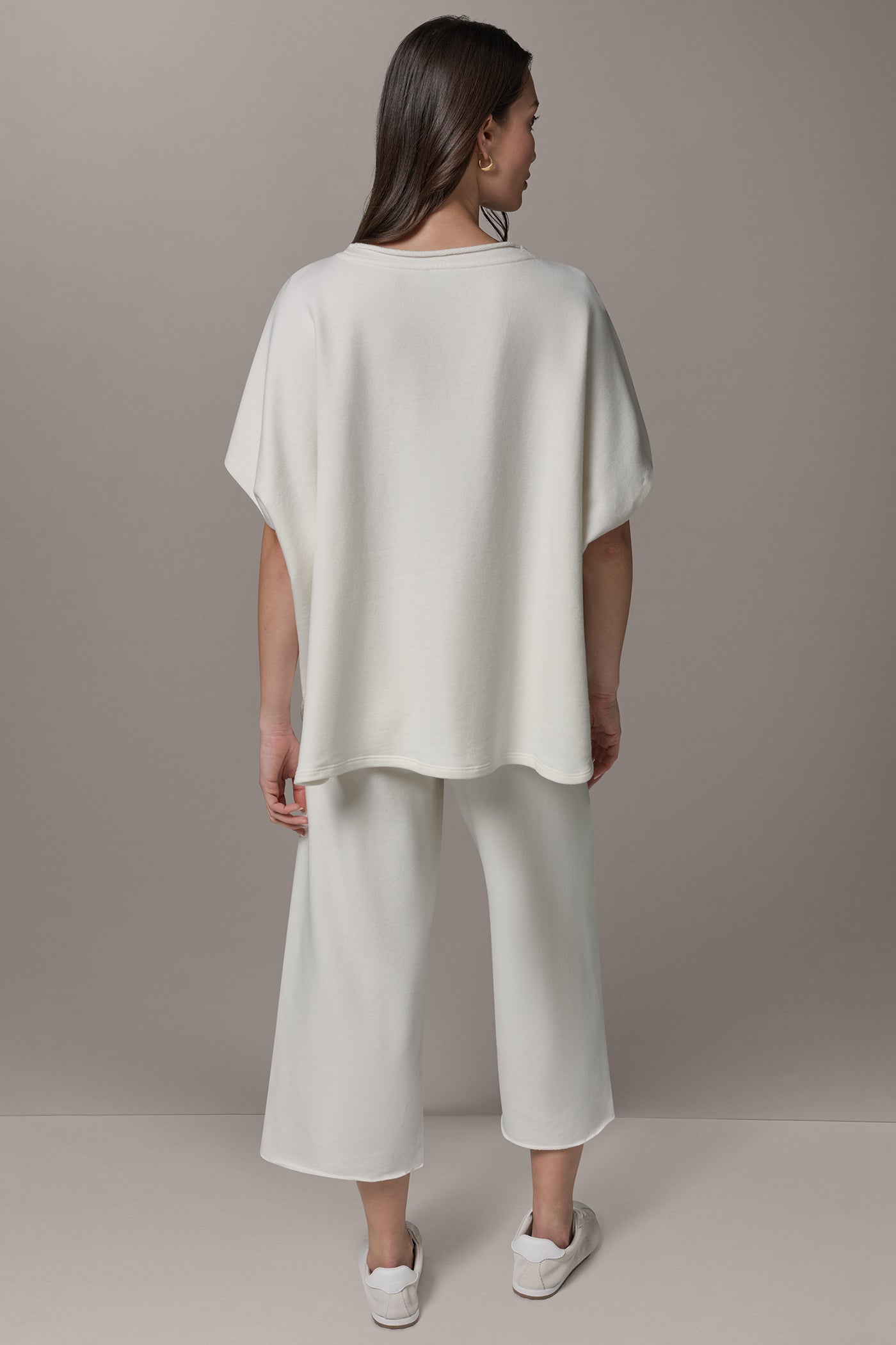Donna Karan | SHORT SLEEVE BOATNECK PULLOVER