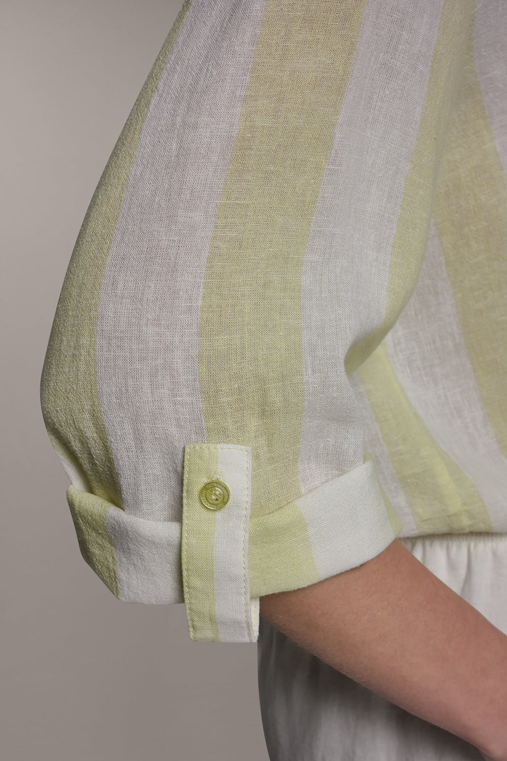 Donna Karan | LONG SLEEVE TIE-FRONT BLOUSE