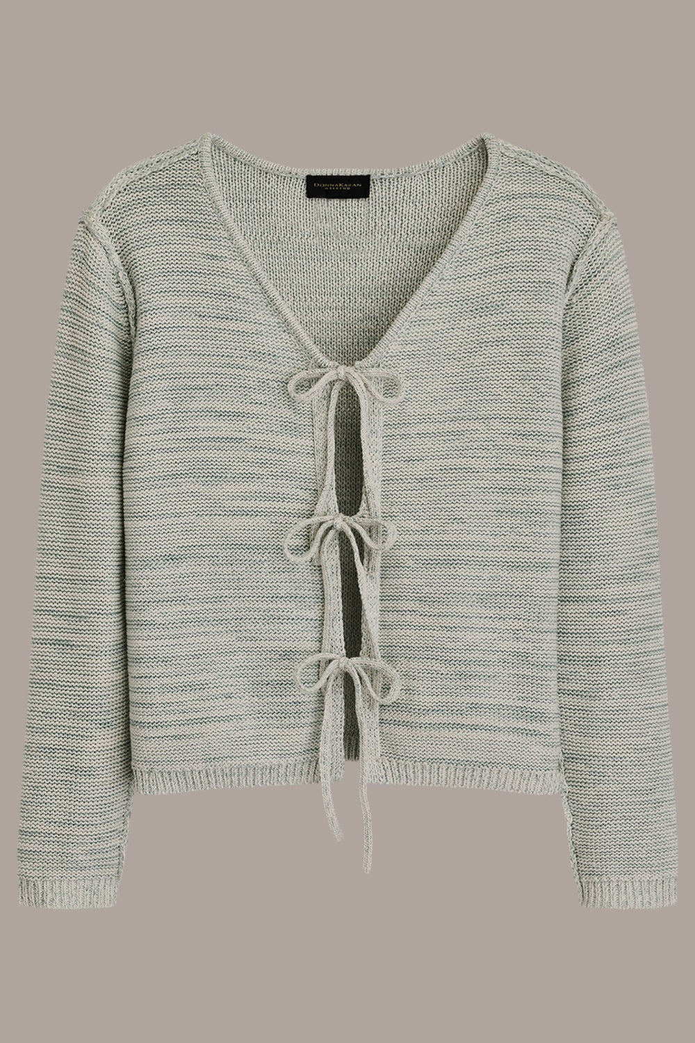 Donna Karan | TIE-FRONT CARDIGAN