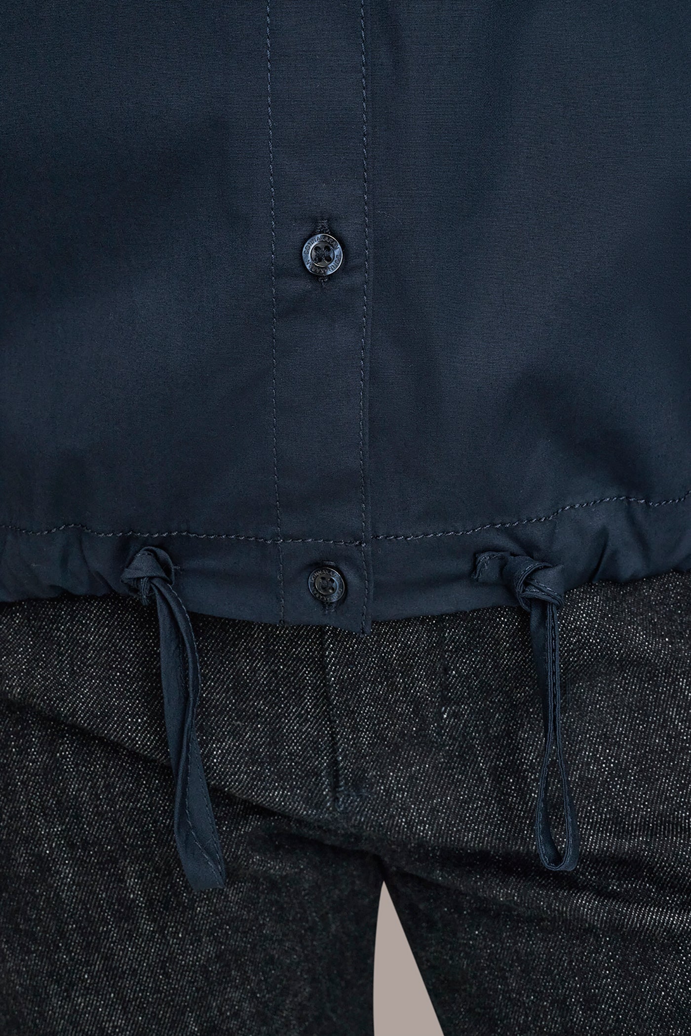Donna Karan | HOODED BUTTON-DOWN SHIRT