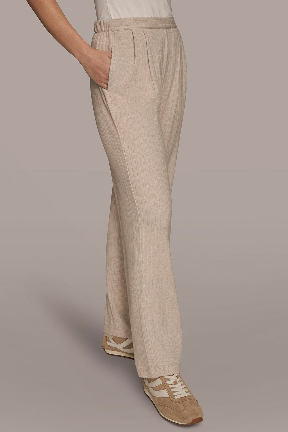 Donna Karan | HIGH-RISE PLEATED PANT
