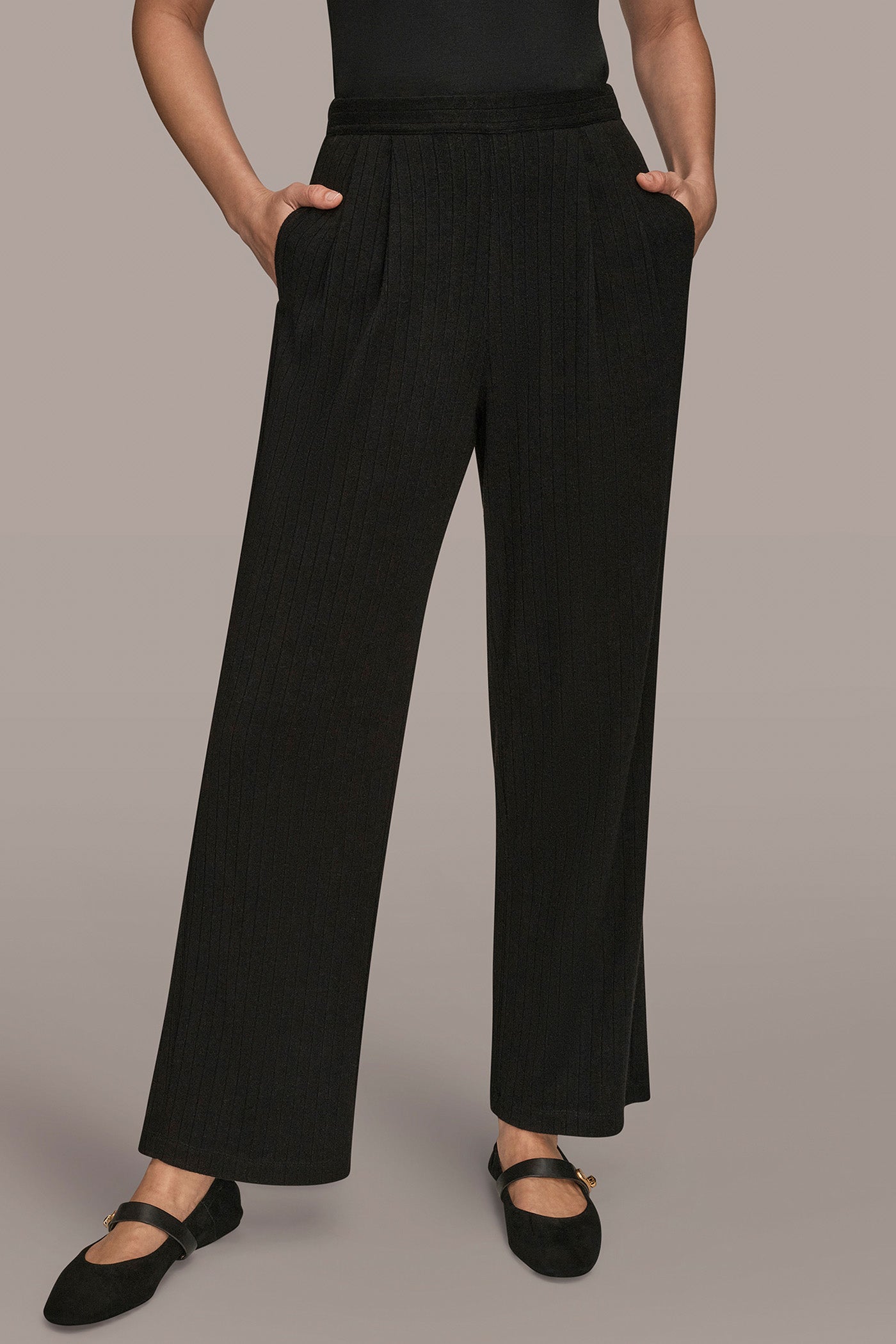 Donna Karan | HIGH-RISE PLEATED PANT