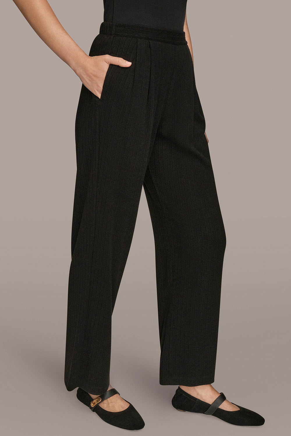 Donna Karan | HIGH-RISE PLEATED PANT