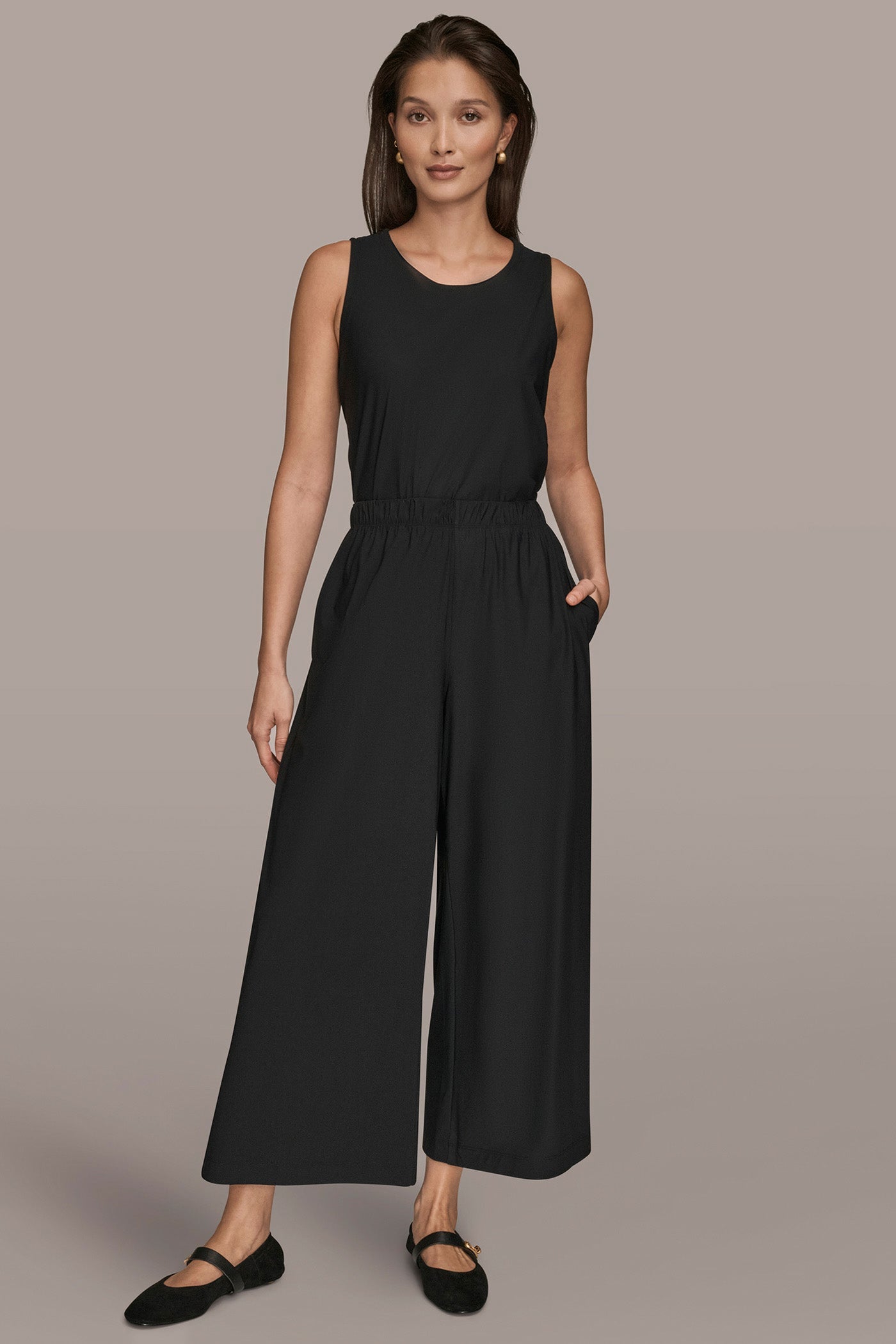 Donna Karan | THE MODERN TRAVEL MID-RISE RELAXED ANKLE PANT