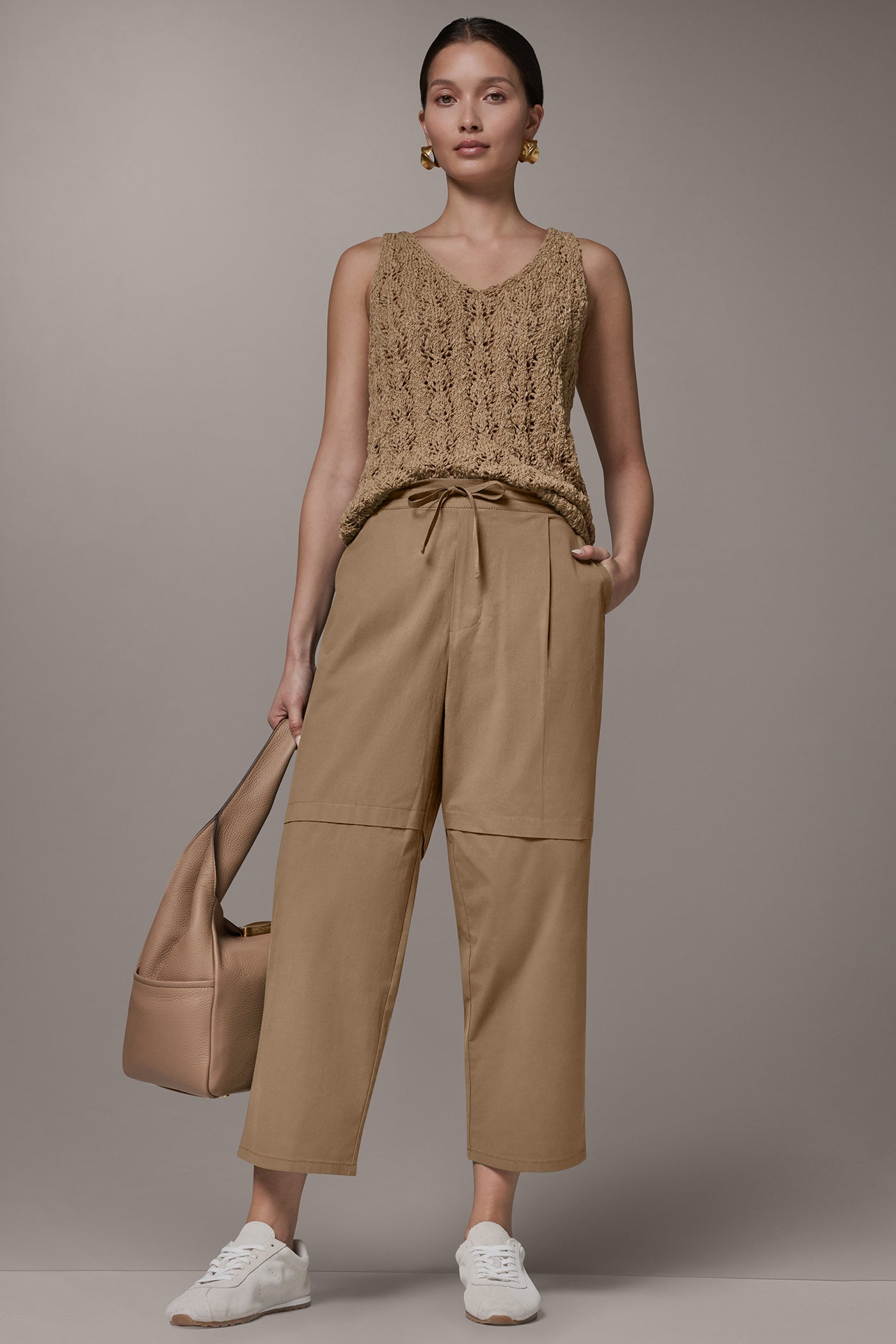 Donna Karan | PAPER POPLIN PANT