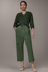 Donna Karan | PAPER POPLIN PANT