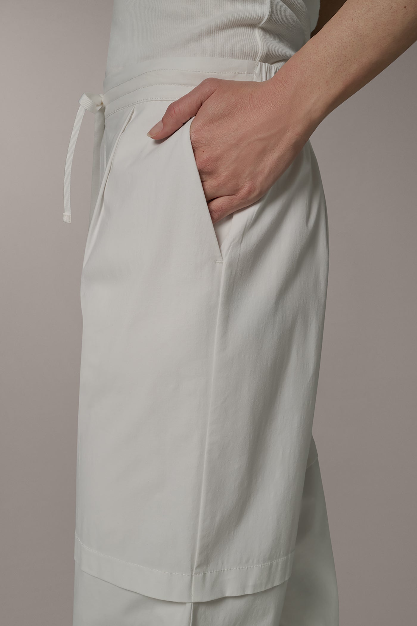 Donna Karan | PAPER POPLIN PANT