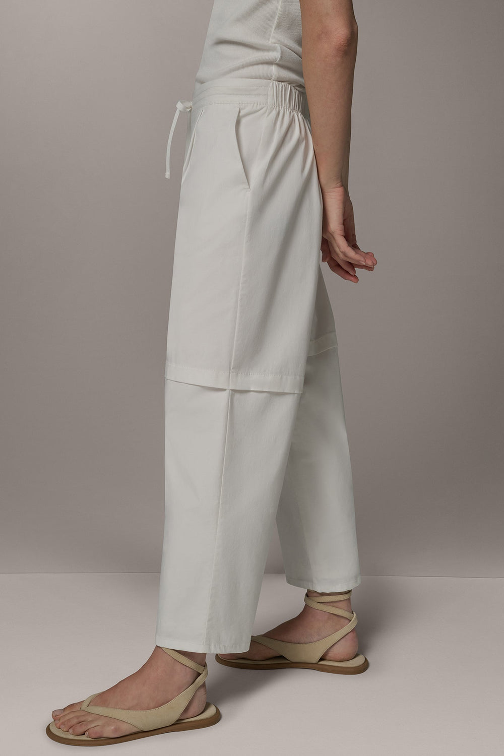 Donna Karan | PAPER POPLIN PANT