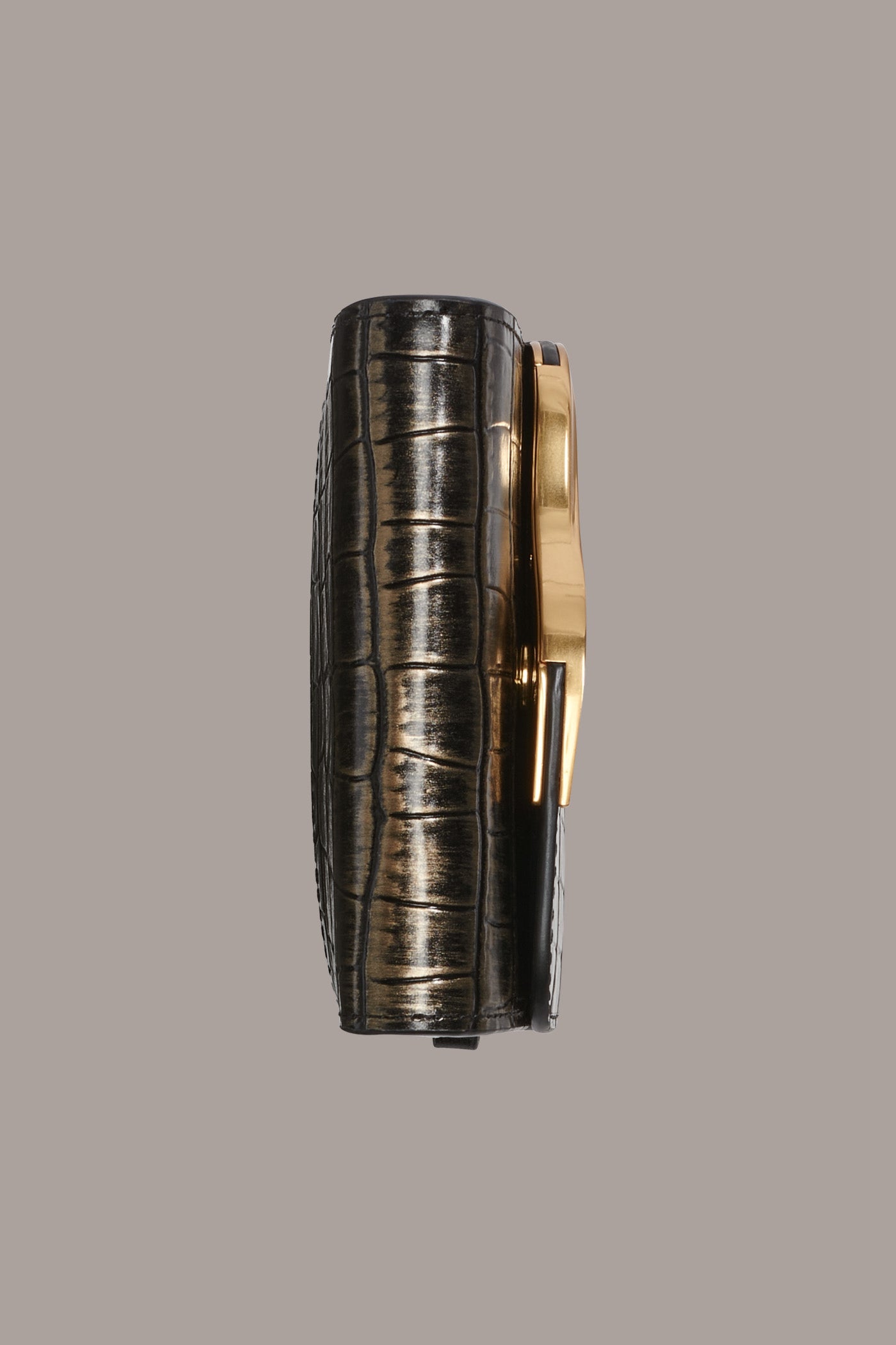 Donna Karan | MALVERNE METALLIC CROC-EFFECT MINI CROSSBODY BAG
