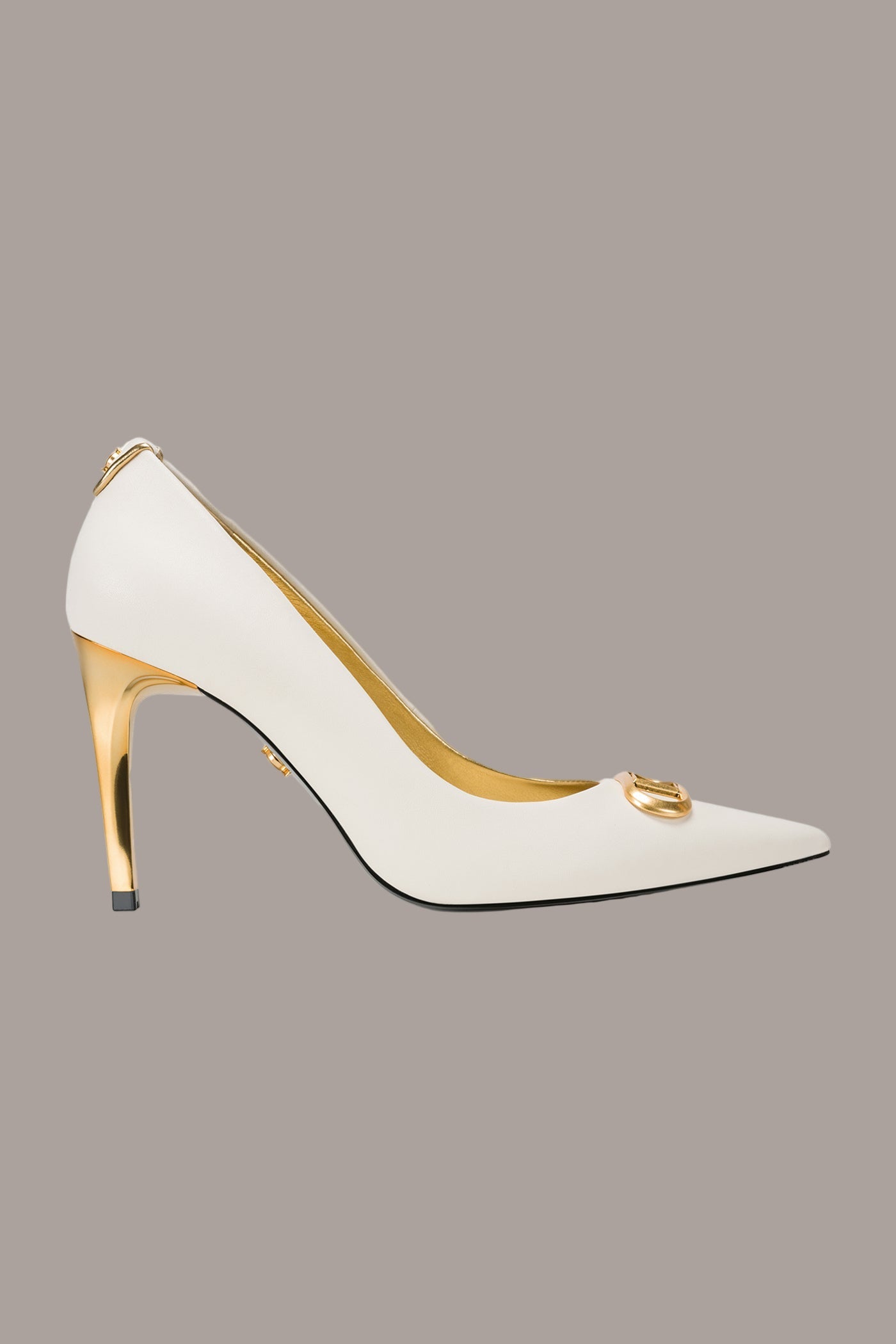 Donna Karan | PANTHIA LOGO-EMBELLISHED HIGH PUMP