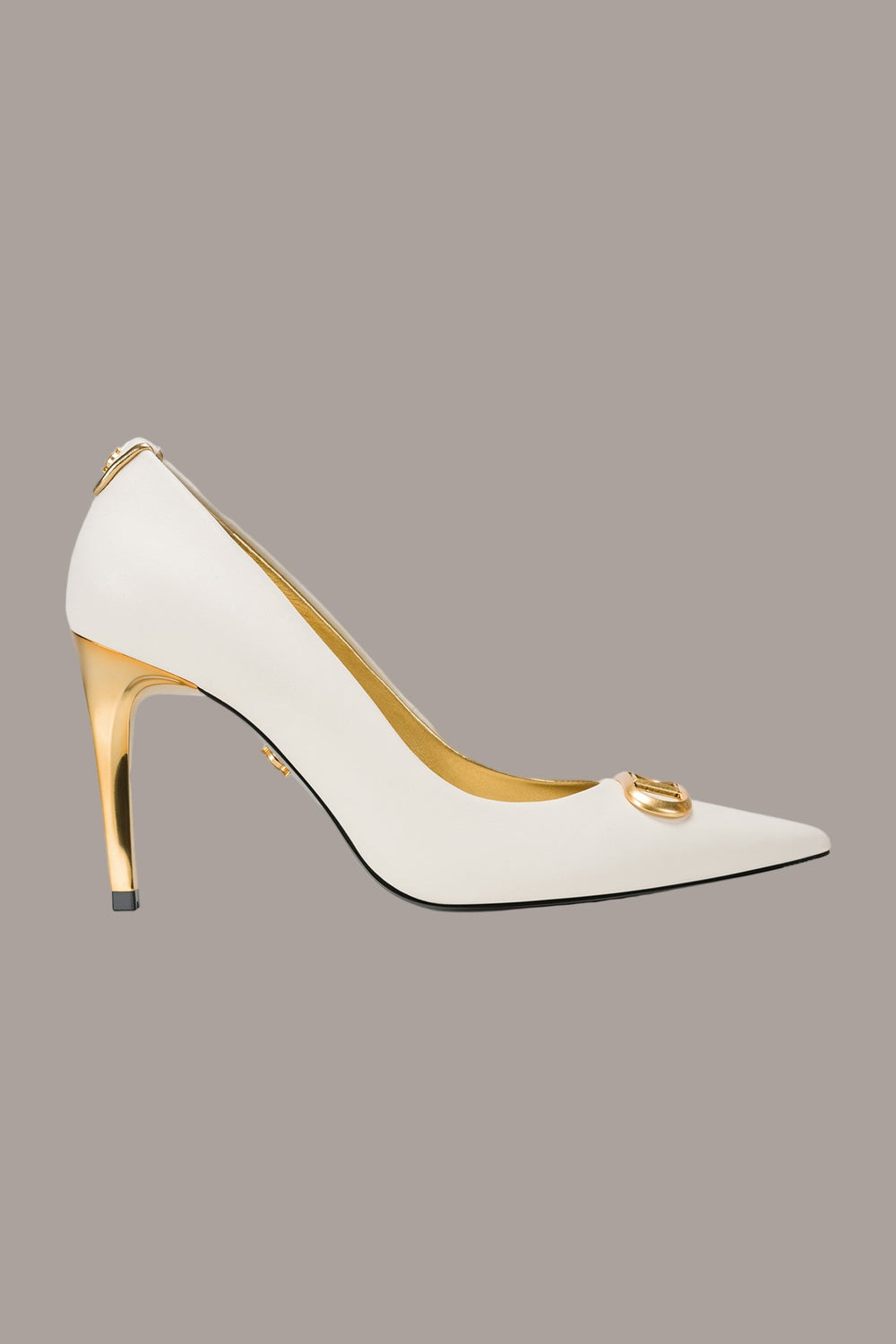 Donna Karan | PANTHIA LOGO-EMBELLISHED HIGH PUMP