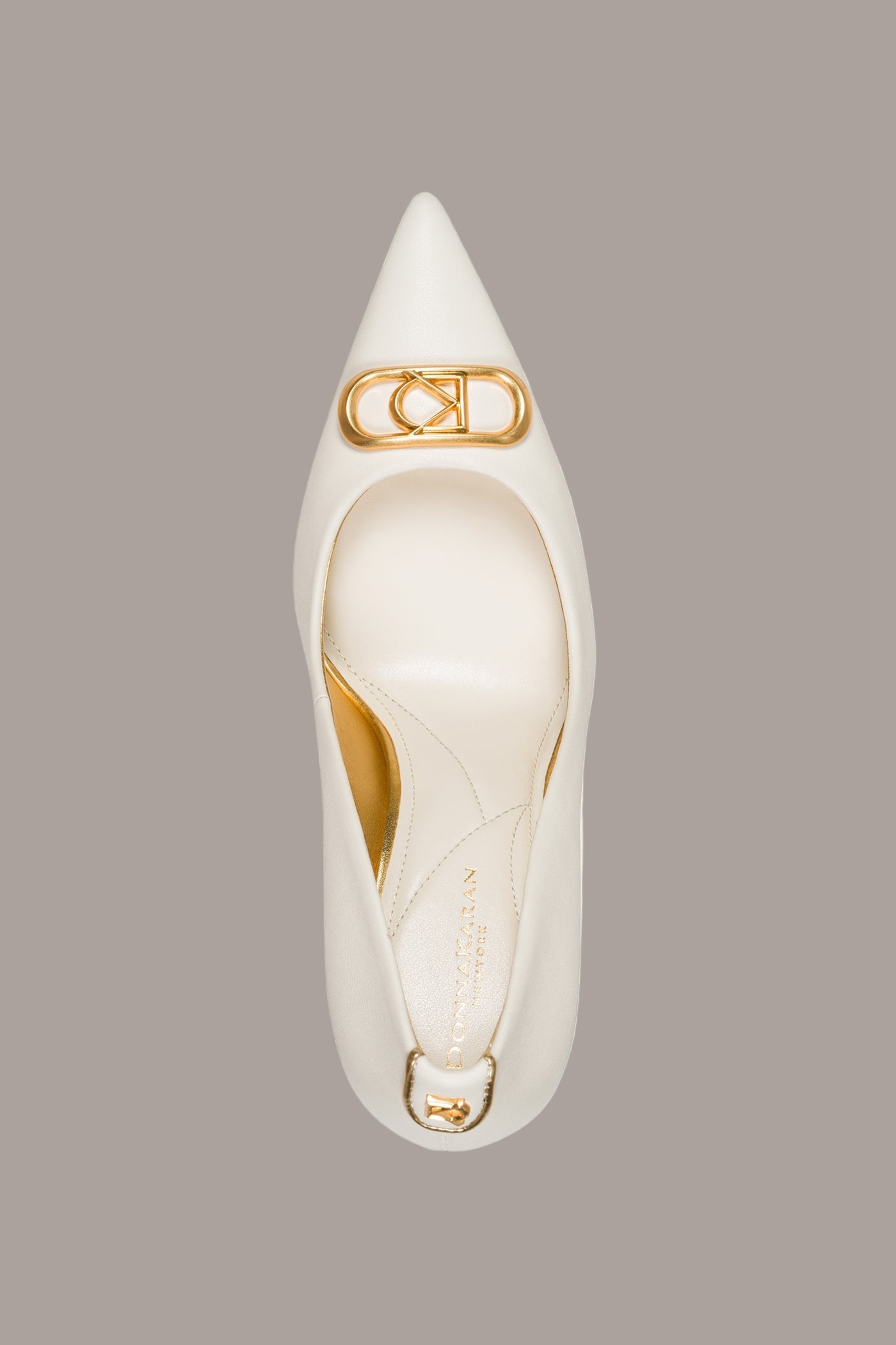 Donna Karan | PANTHIA LOGO-EMBELLISHED HIGH PUMP