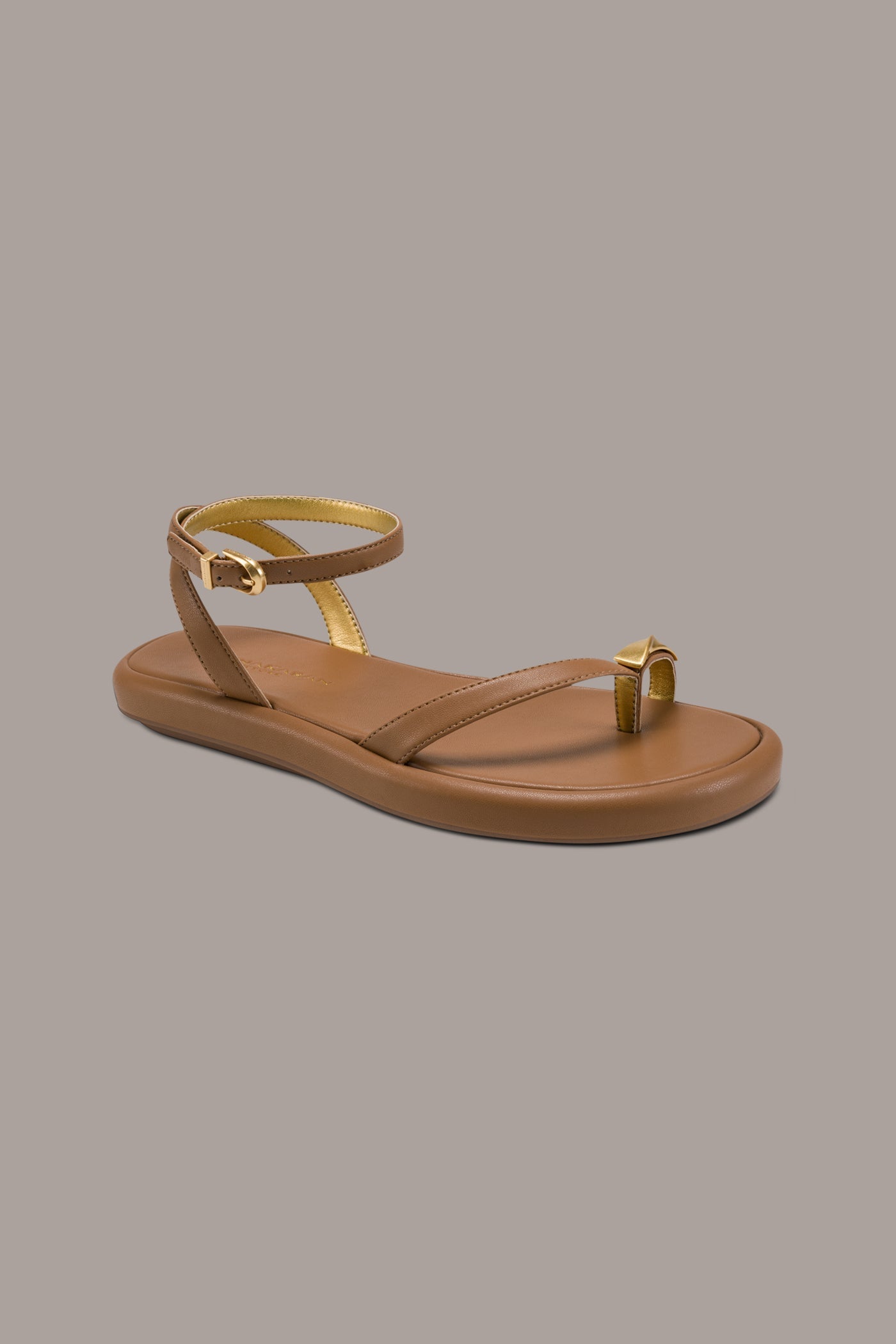 Donna Karan | TABITHA ANKLE STRAP FLAT SANDAL