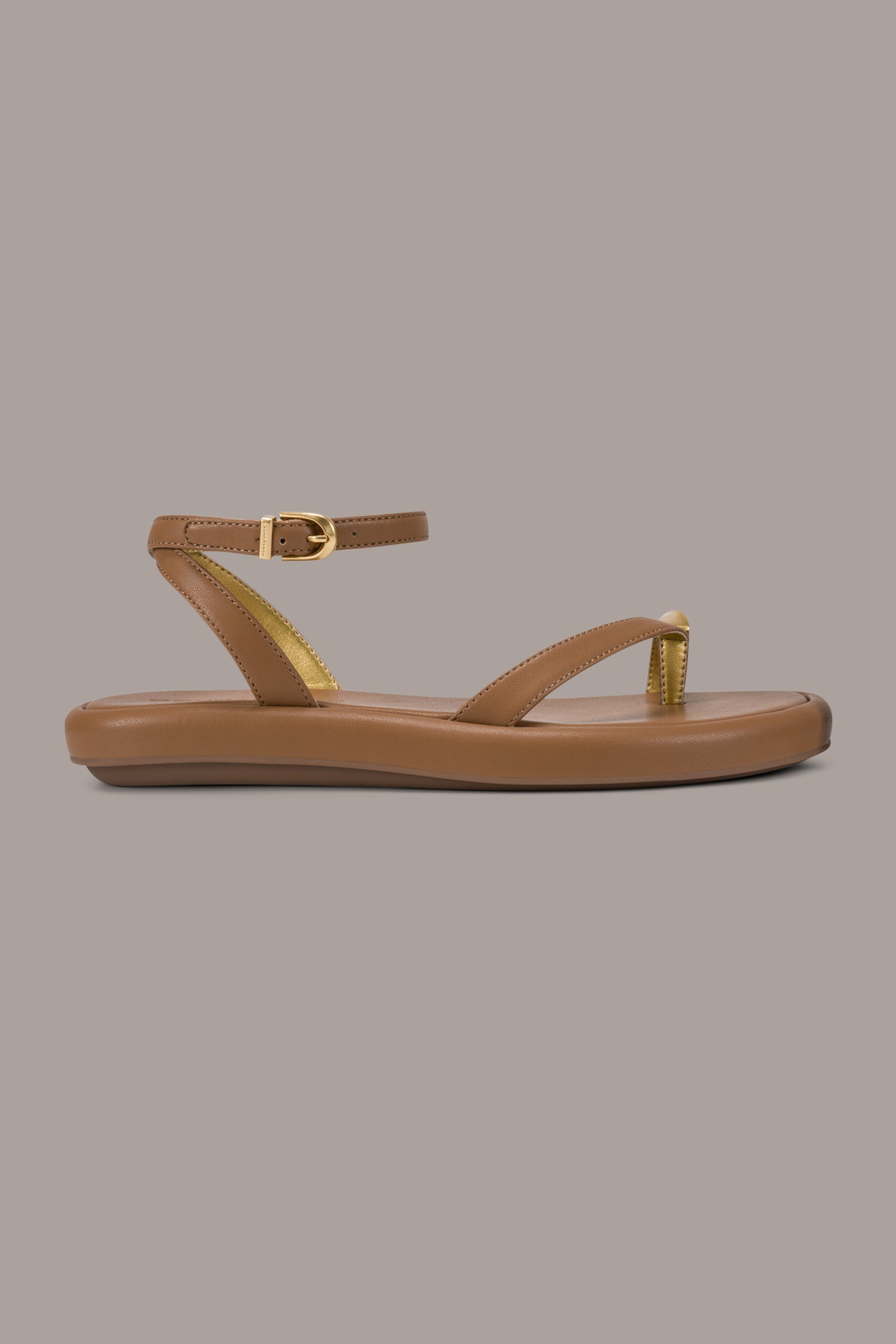 Donna Karan | TABITHA ANKLE STRAP FLAT SANDAL