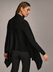 Donna Karan | LONG SLEEVE DRAPE CARDIGAN