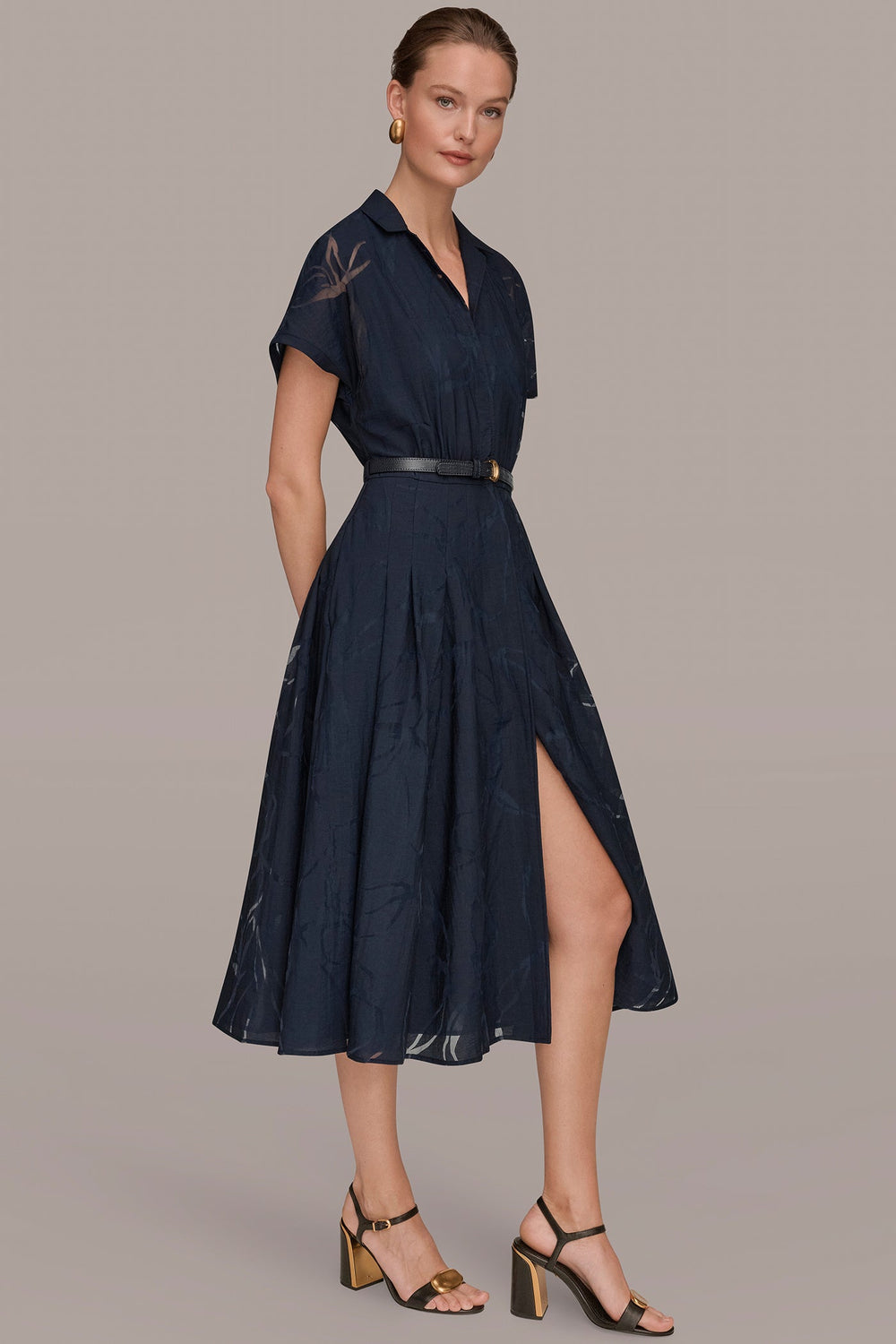 Donna Karan | SHORT-SLEEVE SHIRT DRESS